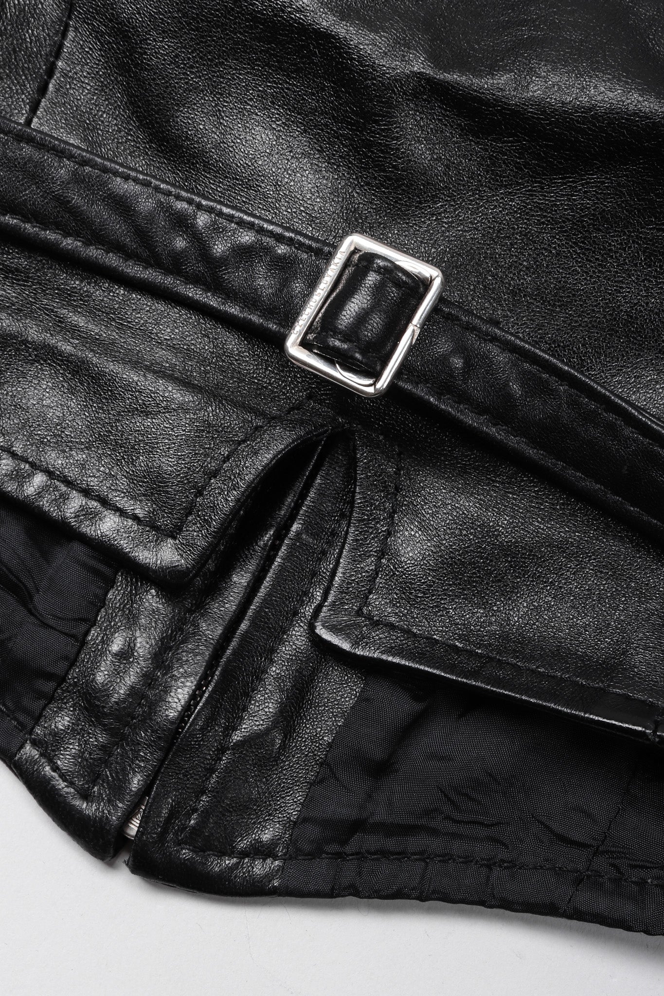 Notched Lapel Harness Vest - Image 11