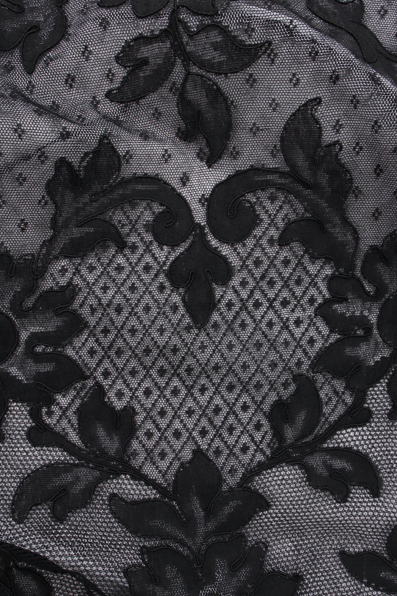 Numbered Lace Balloon Sleeve Blouse Jacket - Image 6