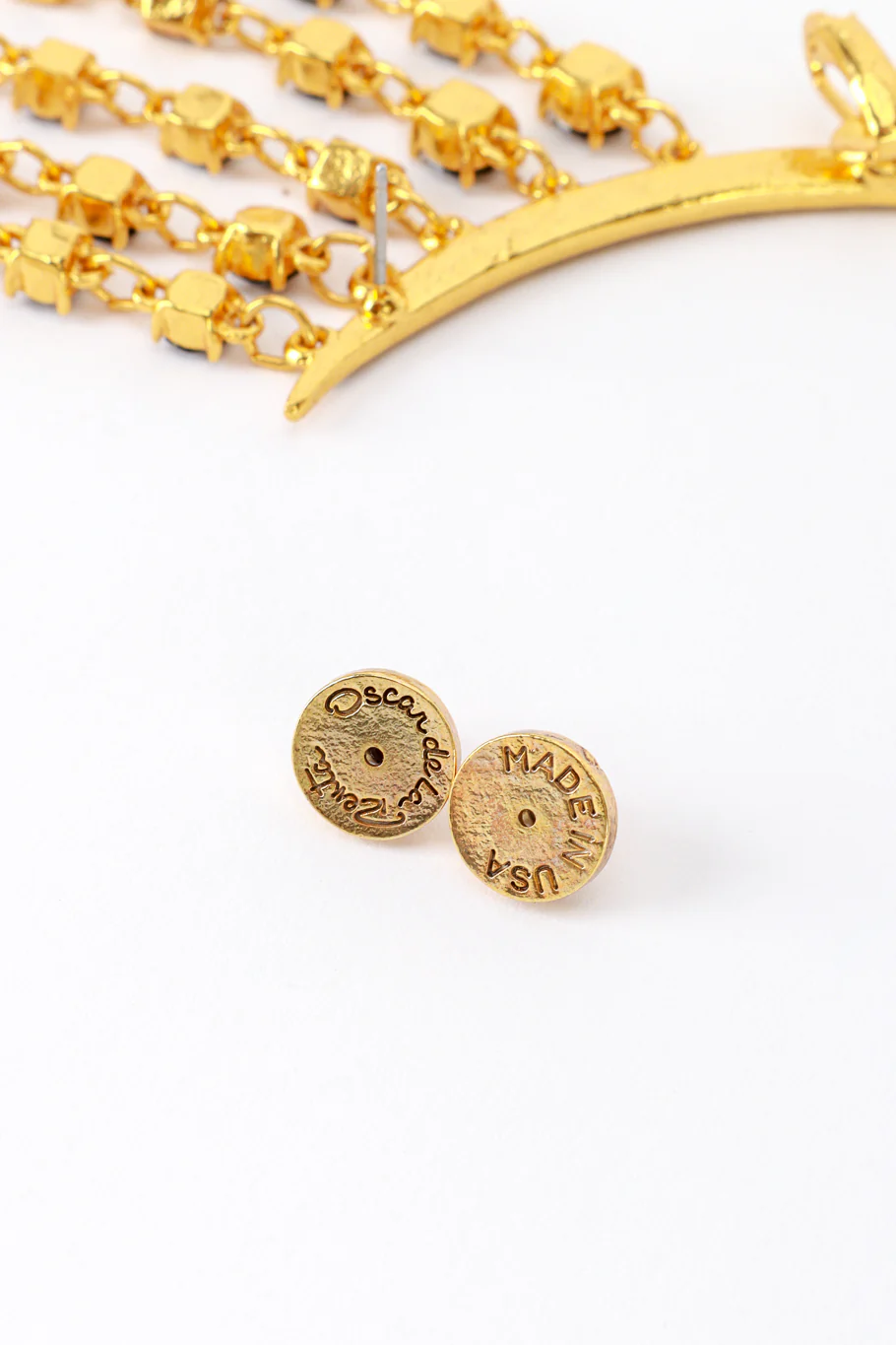 Obsidian Crescent Moon & Falling Stars Earrings - Image 6