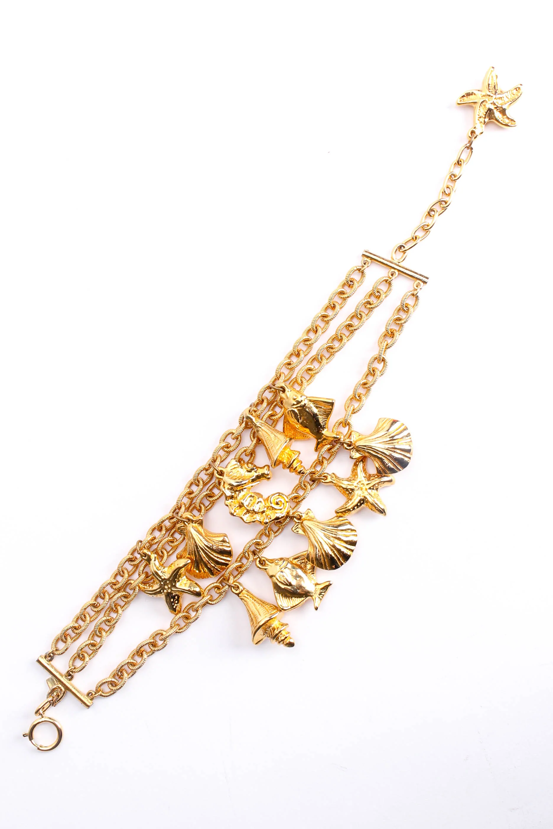 Oceanic Starfish Charm Choker Necklace - Image 3