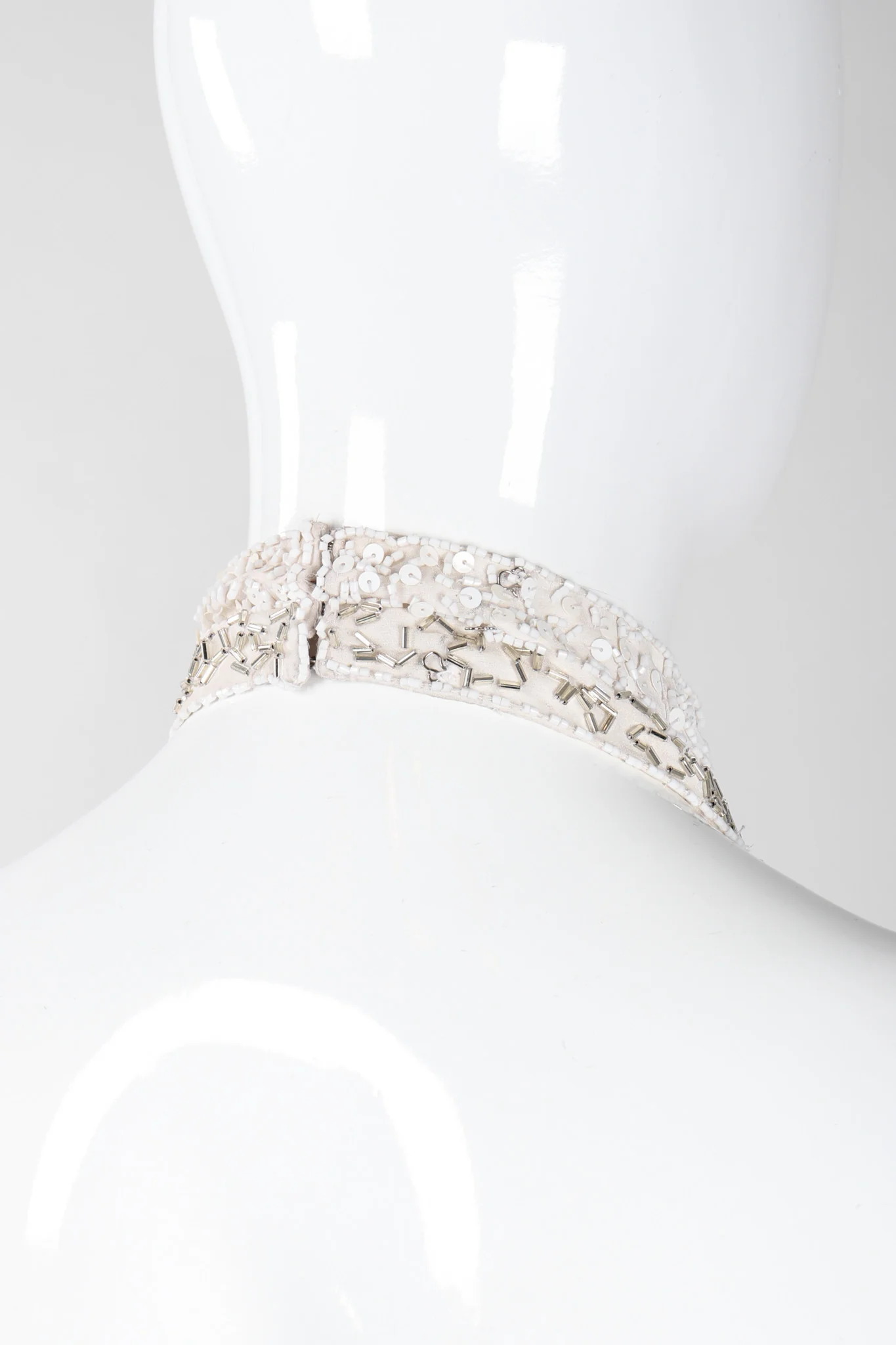 Old Hollywood Beaded Halter Gown - Image 10