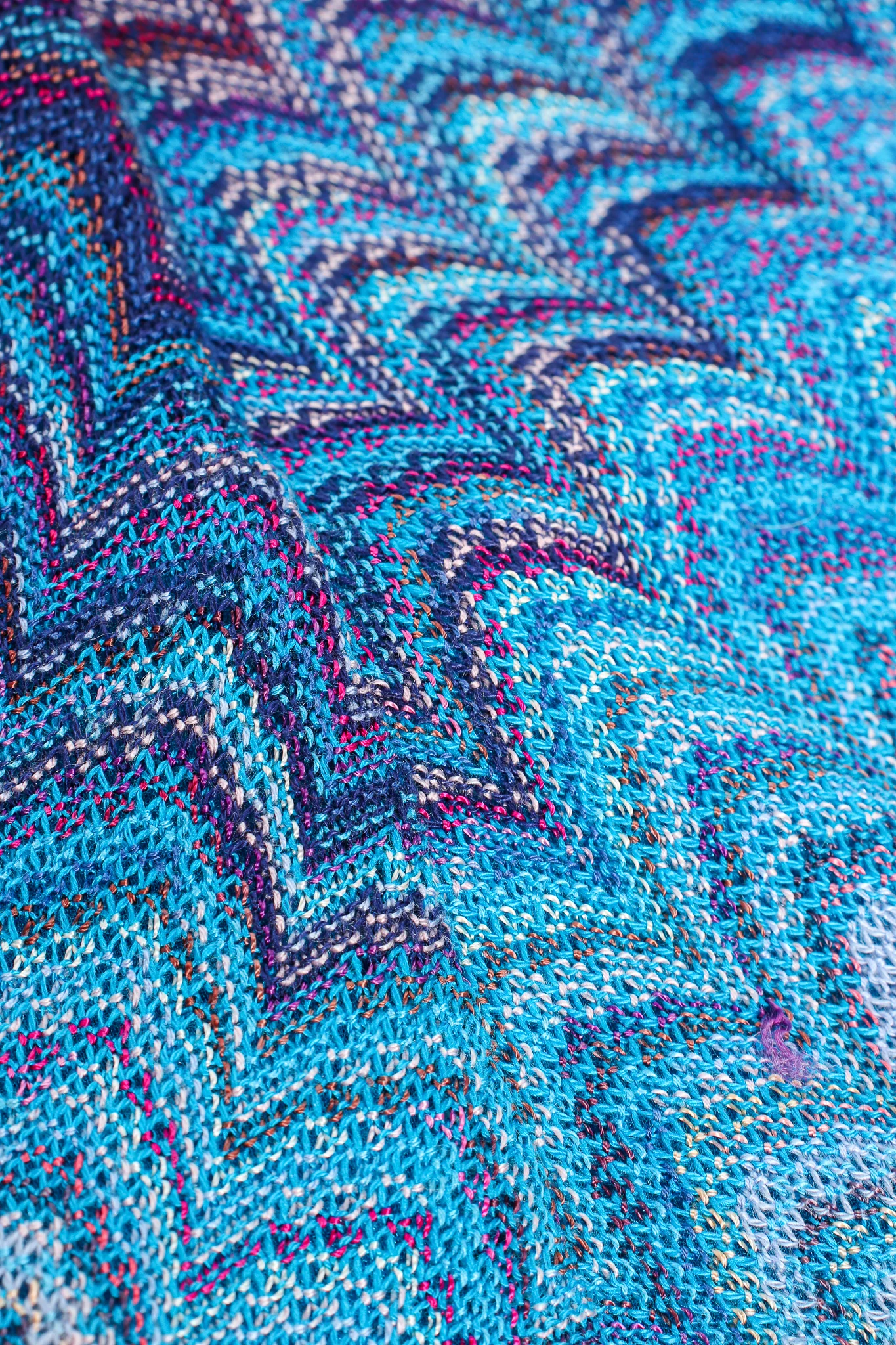 Ombré Chevron Knit Dress - Image 12