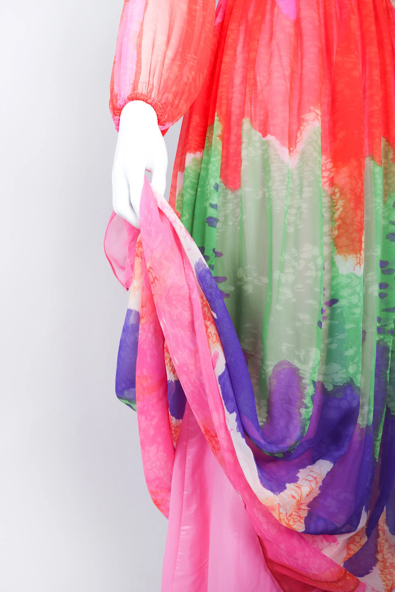 Ombré Chiffon Dress - Image 14