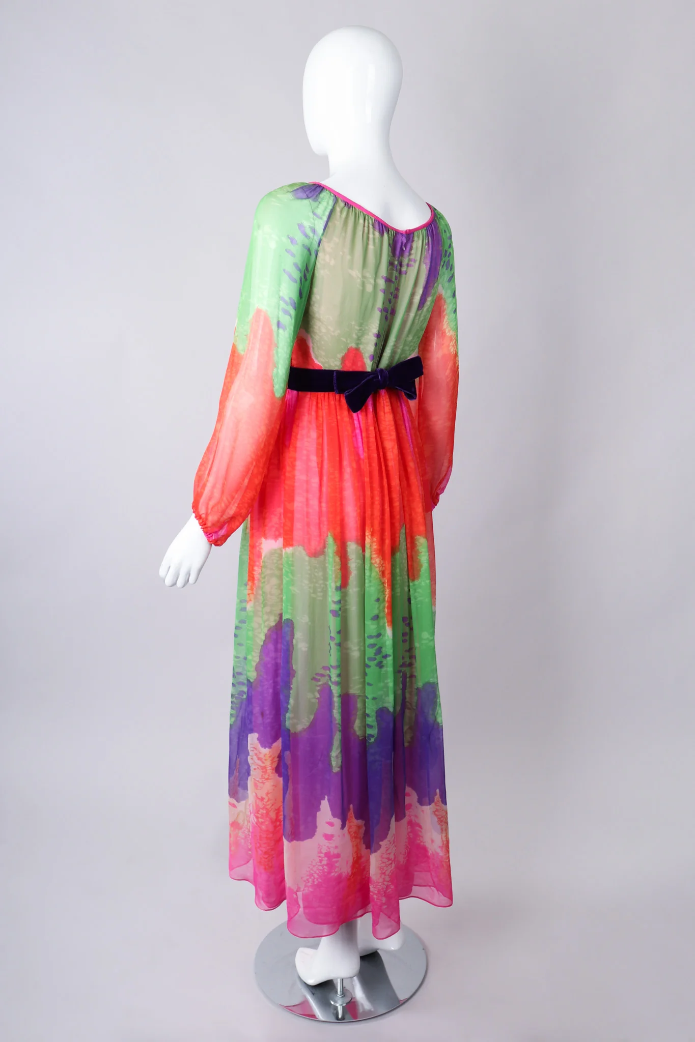 Ombré Chiffon Dress - Image 7