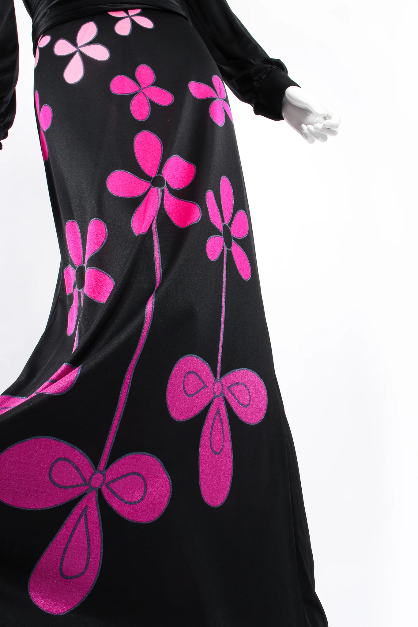 Ombré Blossom Jersey Dress - Image 2