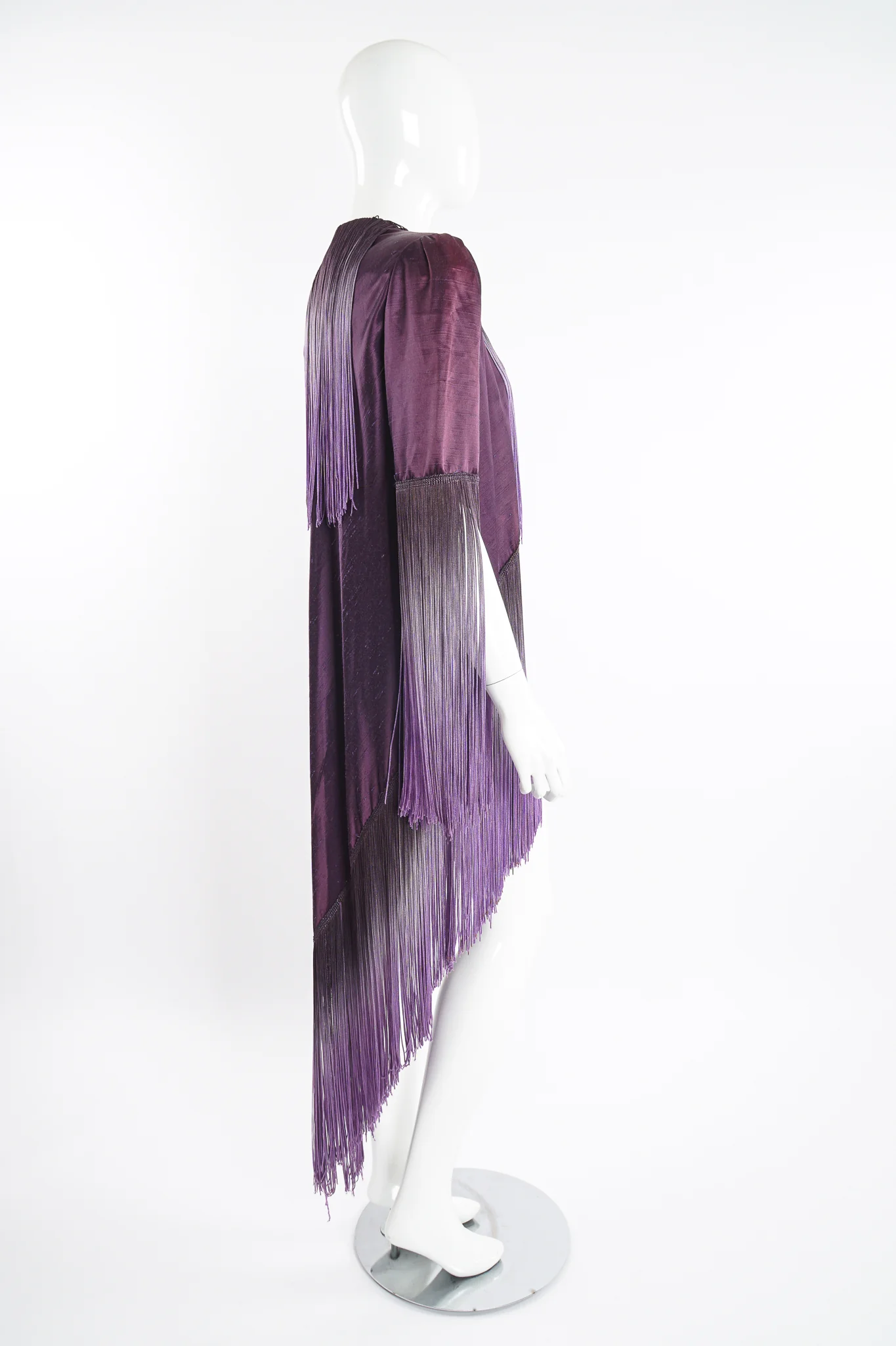 Ombré Fringe Shawl Jacket - Image 10