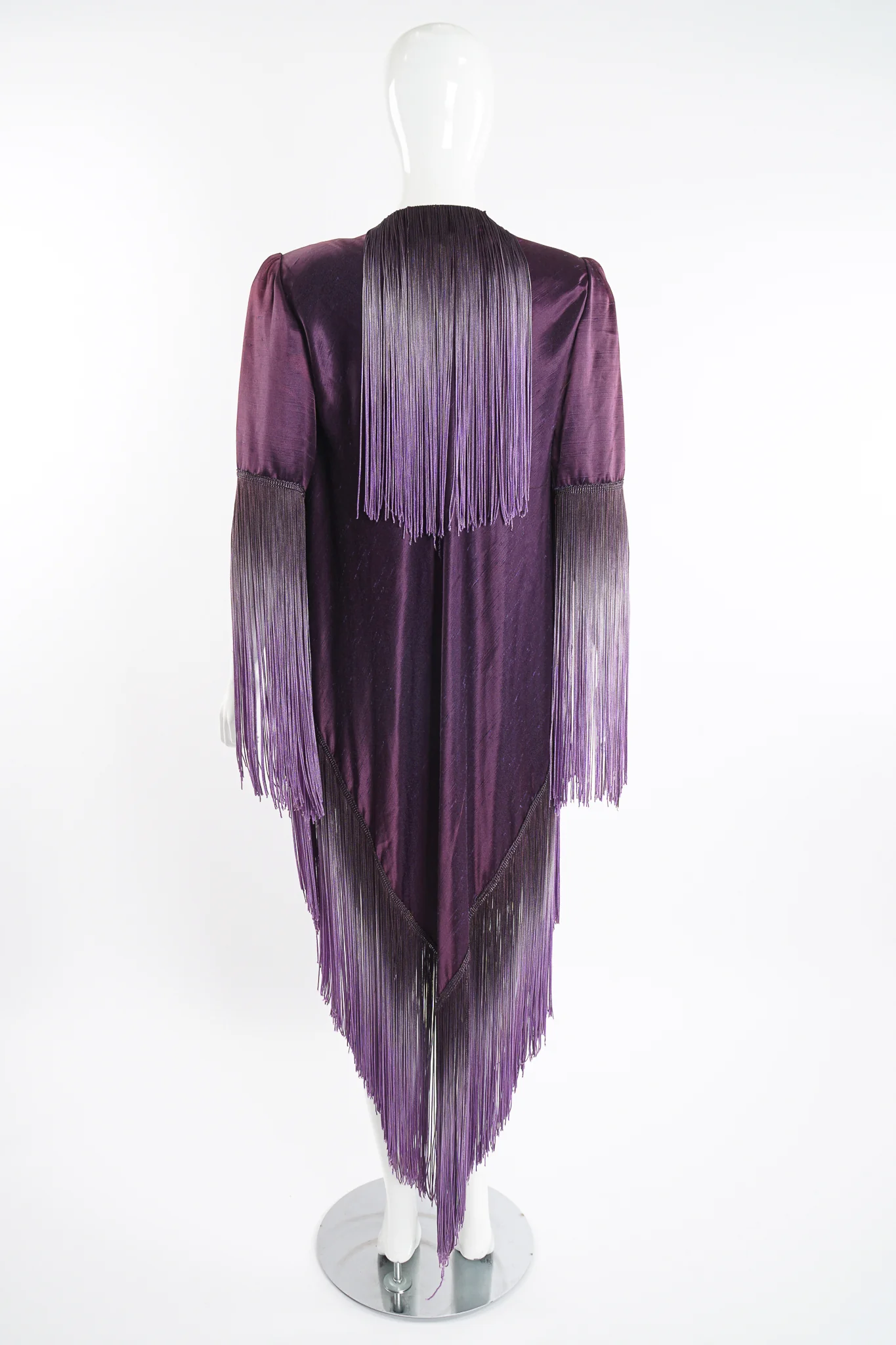 Ombré Fringe Shawl Jacket - Image 11