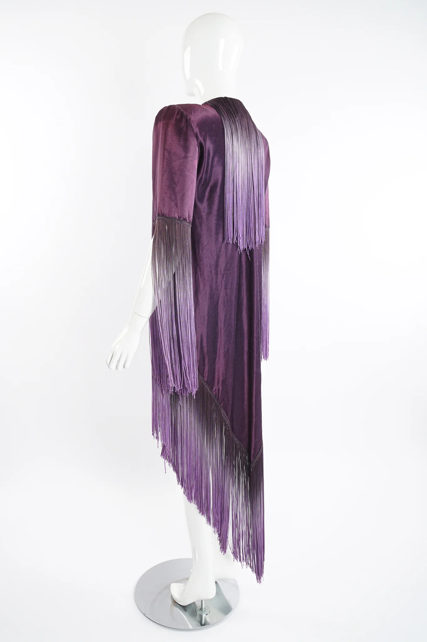 Ombré Fringe Shawl Jacket - Image 12