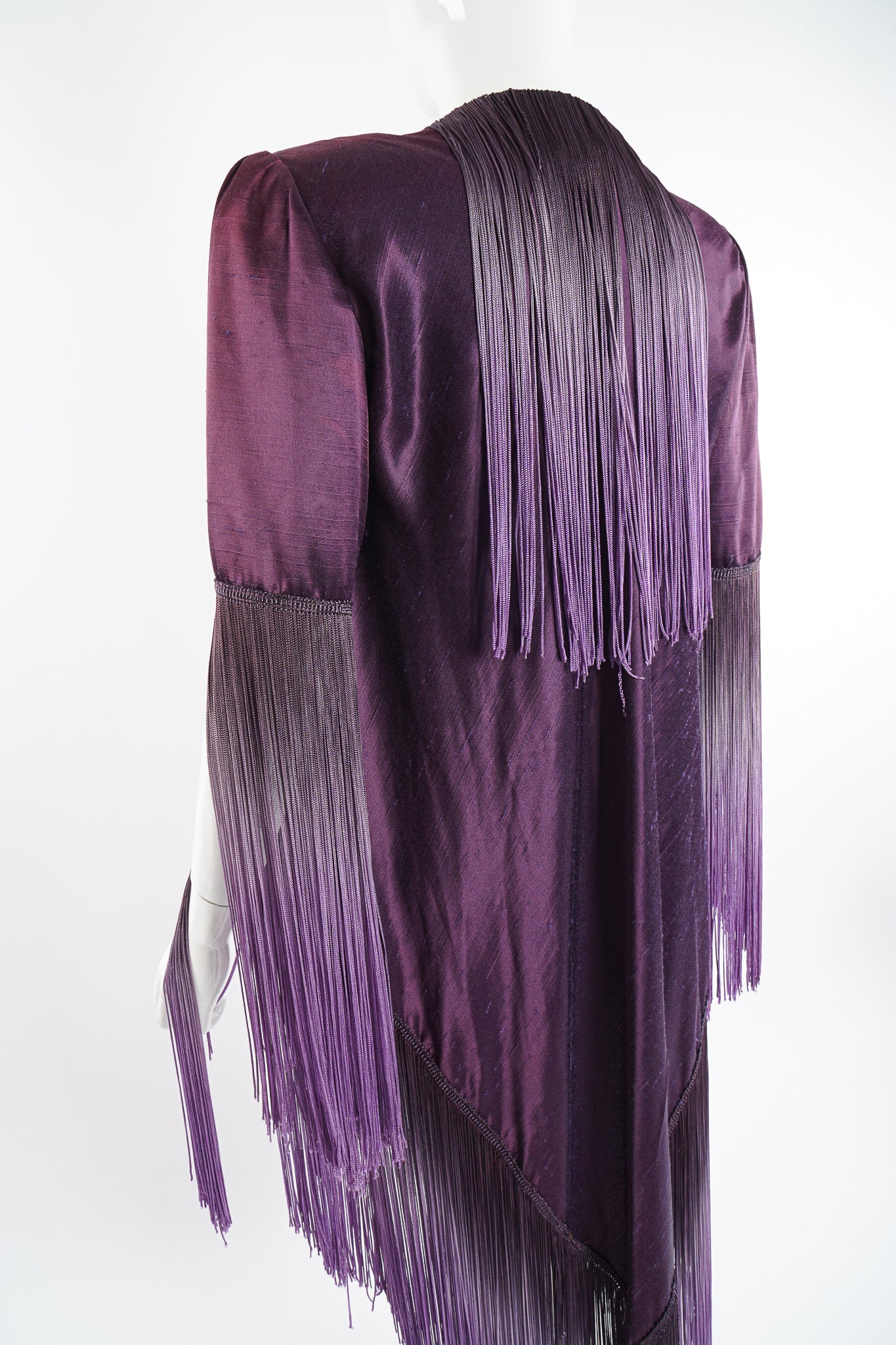 Ombré Fringe Shawl Jacket - Image 3