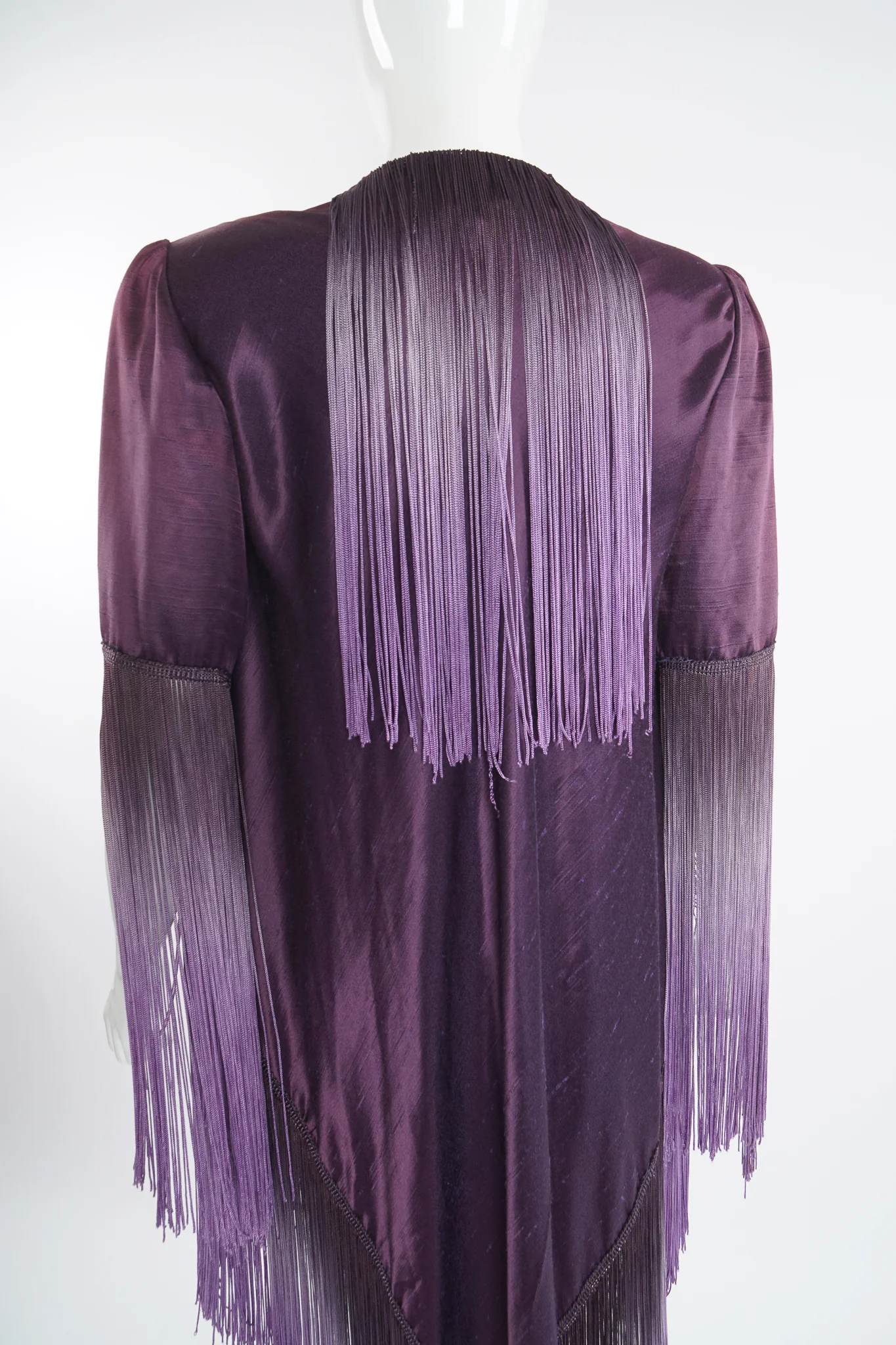 Ombré Fringe Shawl Jacket - Image 4