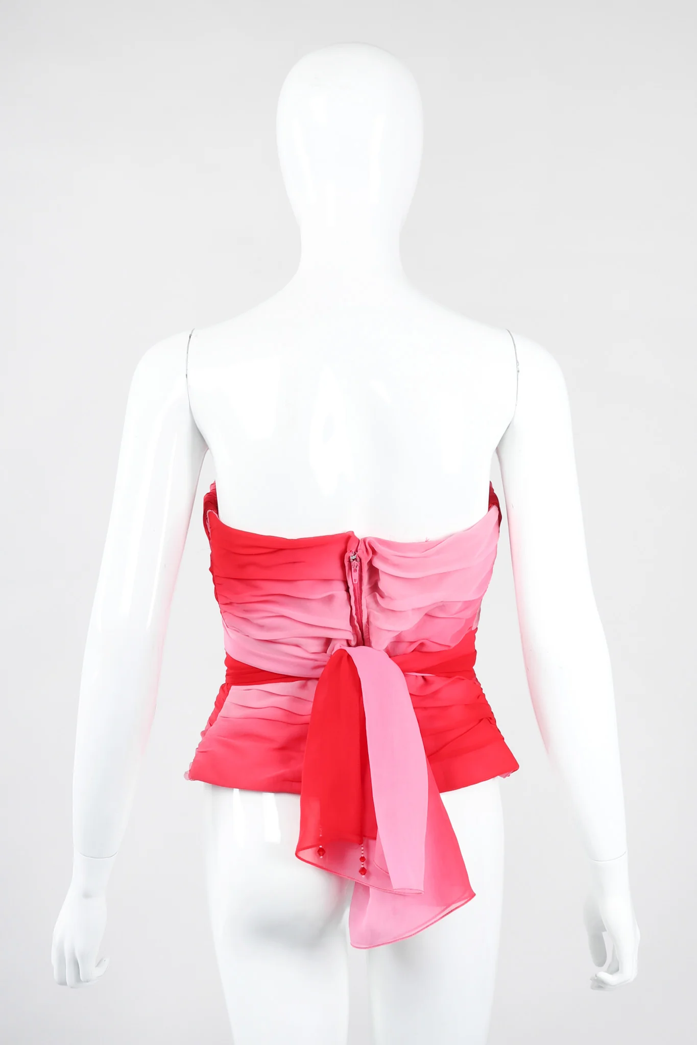 Ombré Pleated Bustier - Image 6