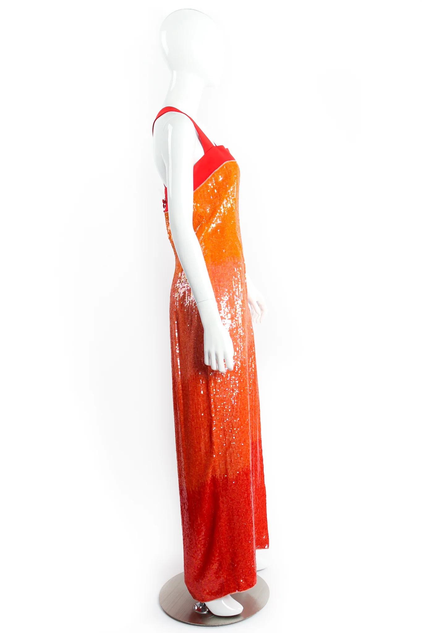Ombré Sequin Dress & Duster Set - Image 8