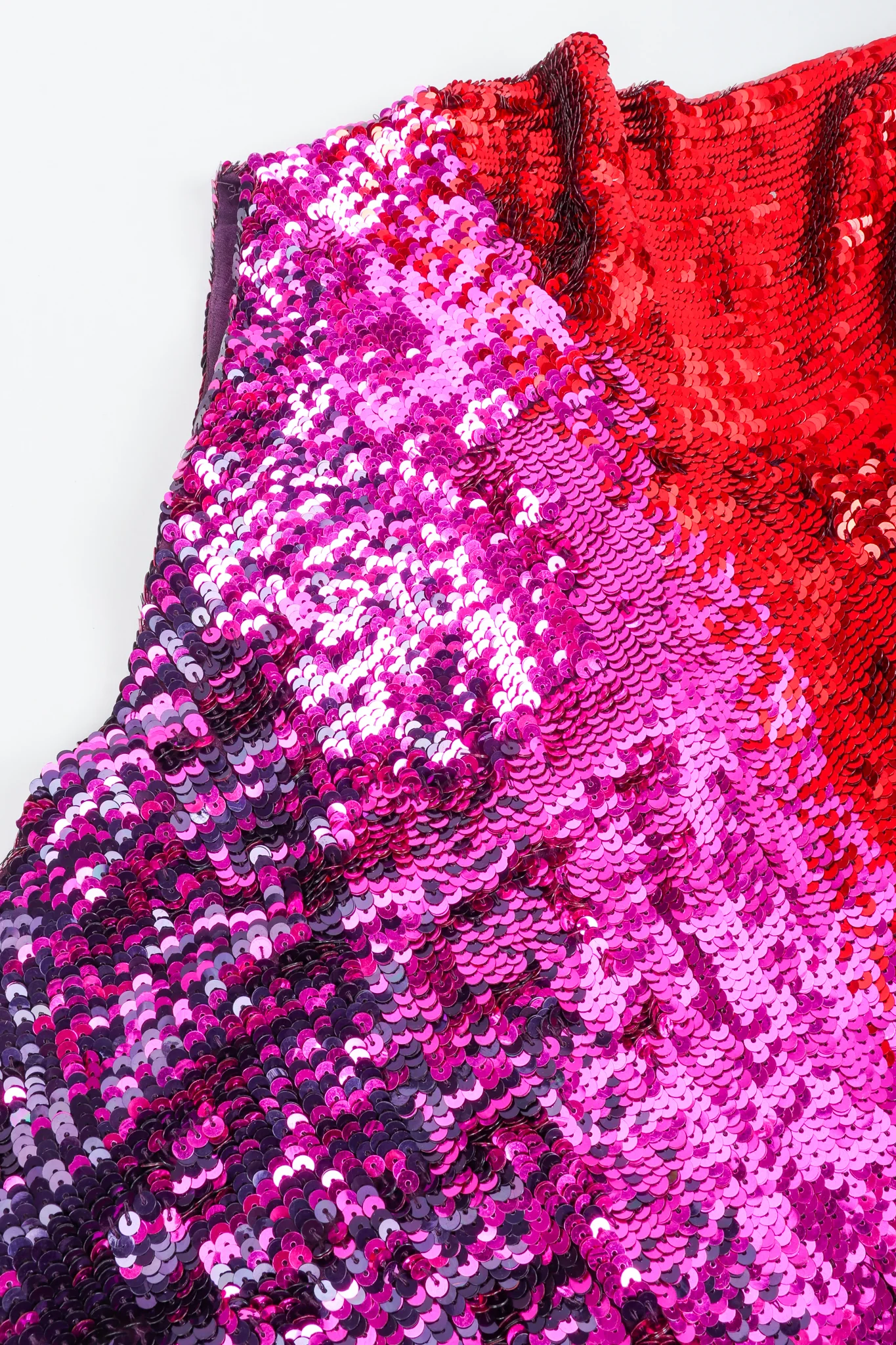 Ombré Sequin One-Shoulder Gown - Image 8