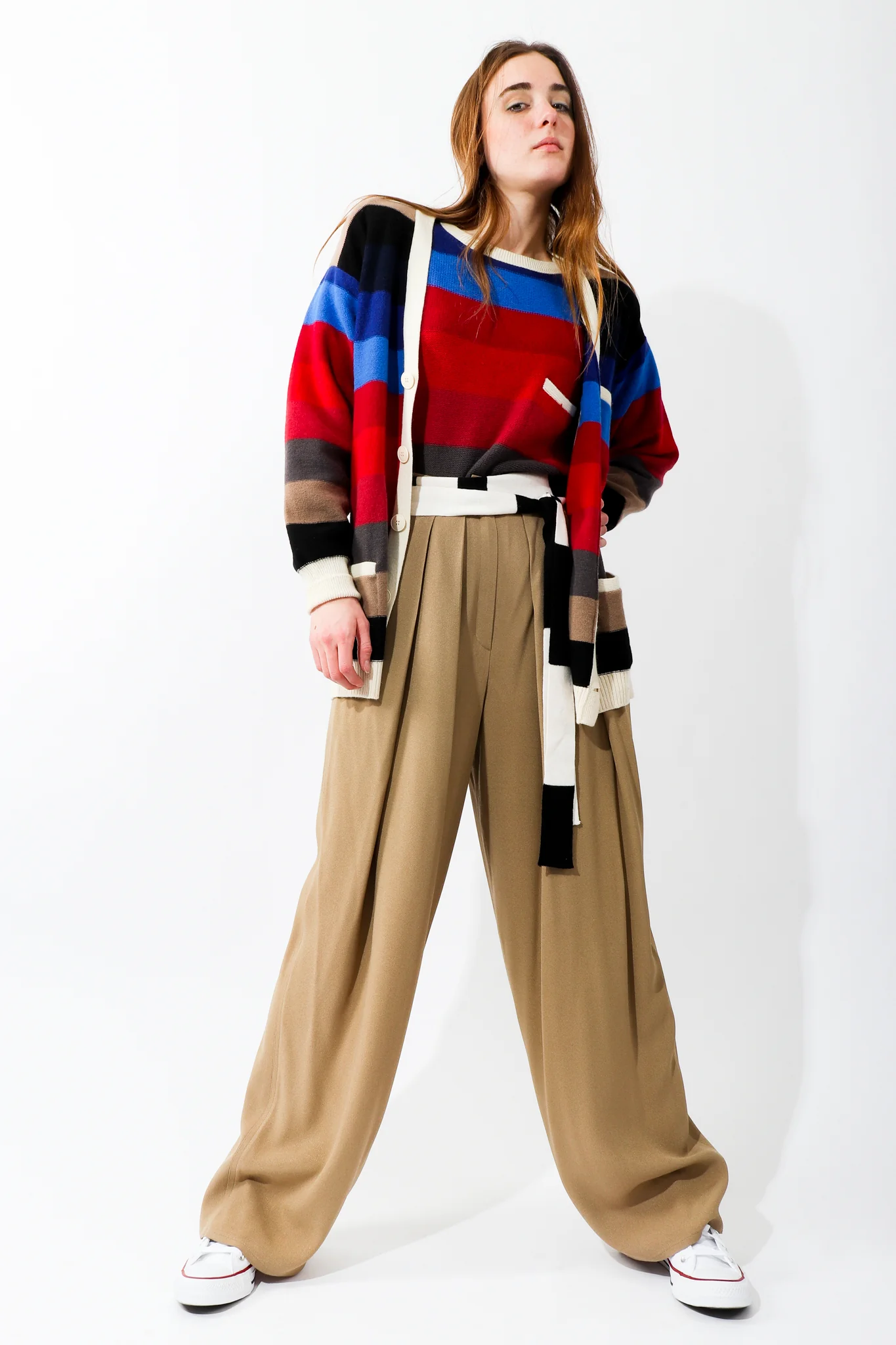 Ombré Striped Knit Sweater - Image 2
