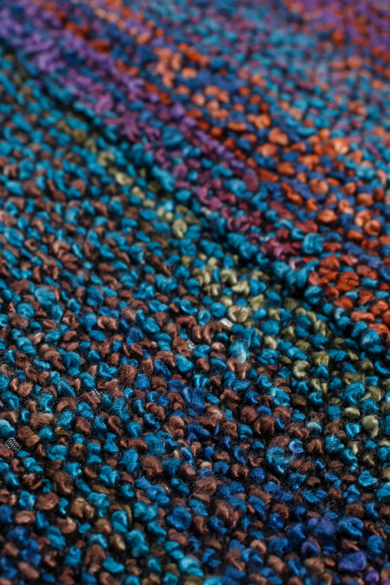 Ombré Watercolor Silk Chenille Duster - Image 11