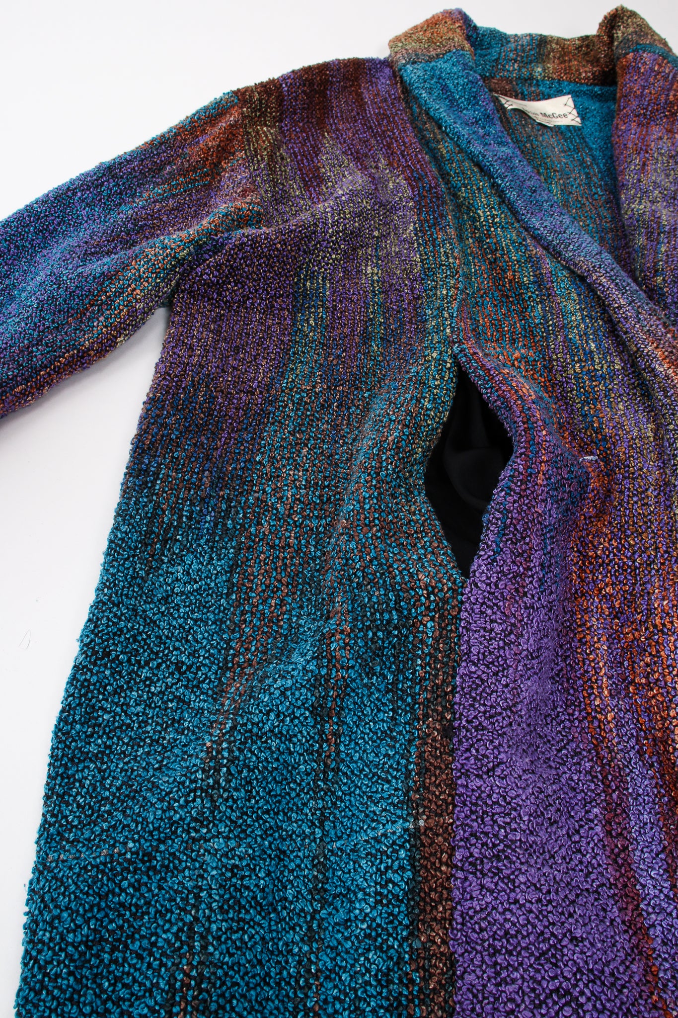 Ombré Watercolor Silk Chenille Duster - Image 12