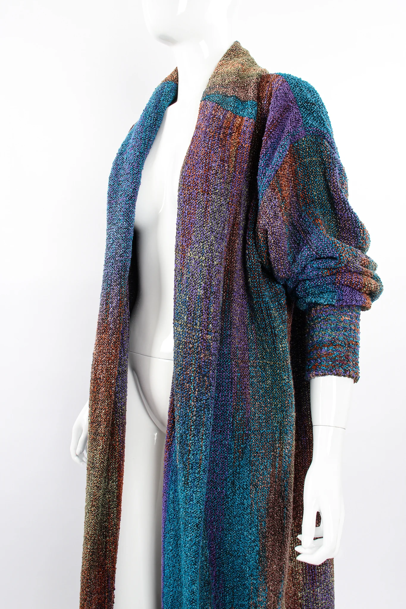 Ombré Watercolor Silk Chenille Duster - Image 2