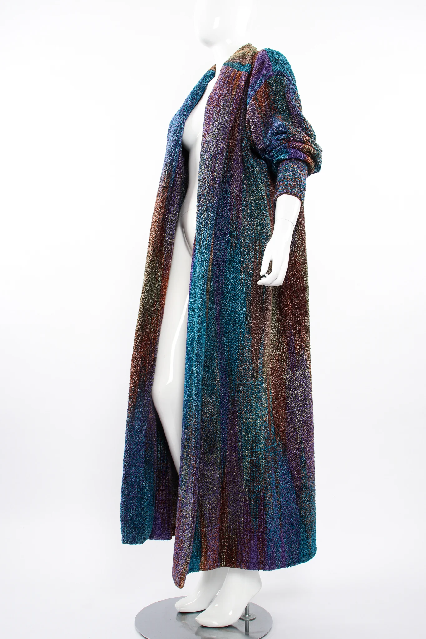 Ombré Watercolor Silk Chenille Duster - Image 3
