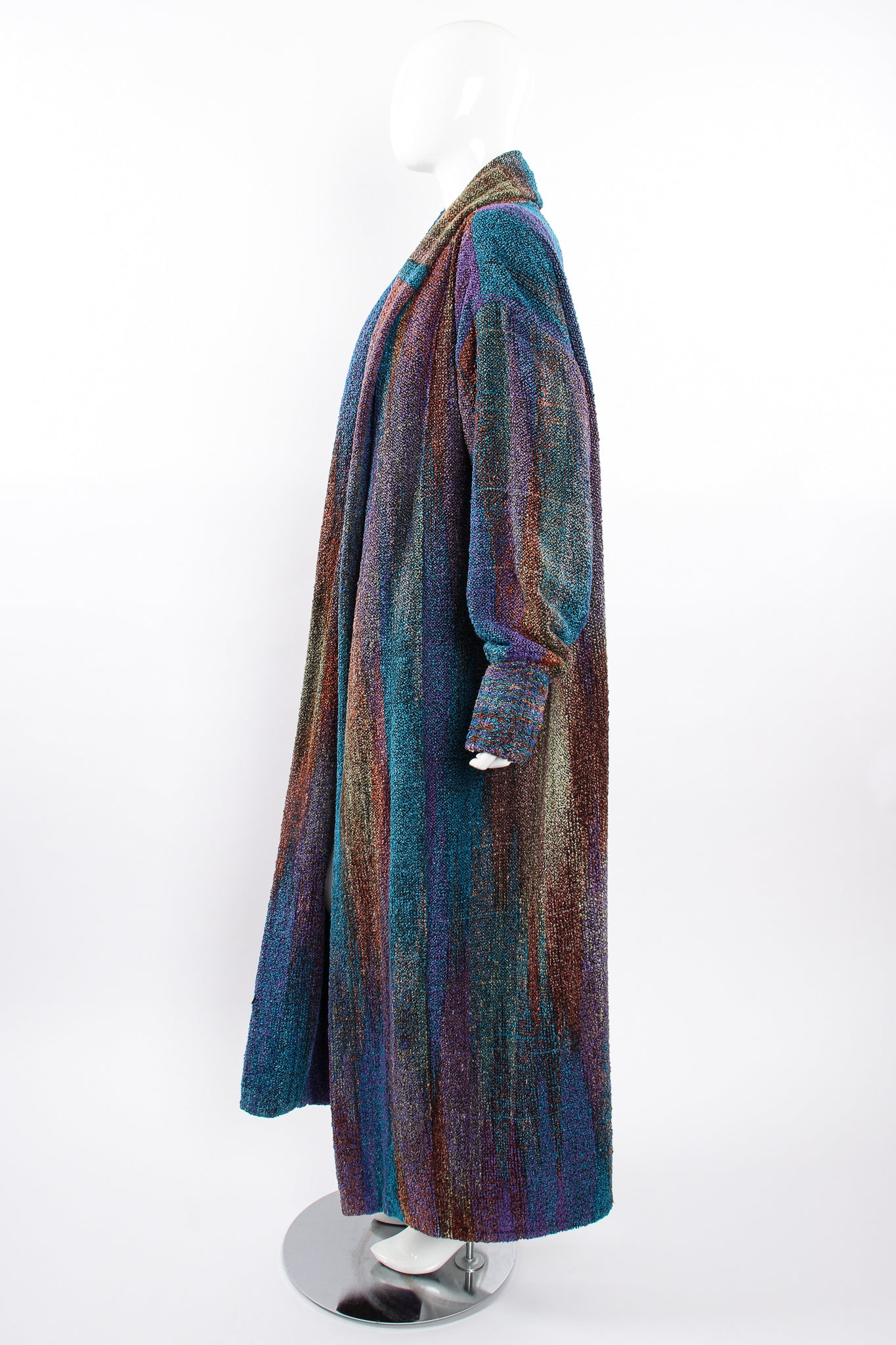 Ombré Watercolor Silk Chenille Duster - Image 5