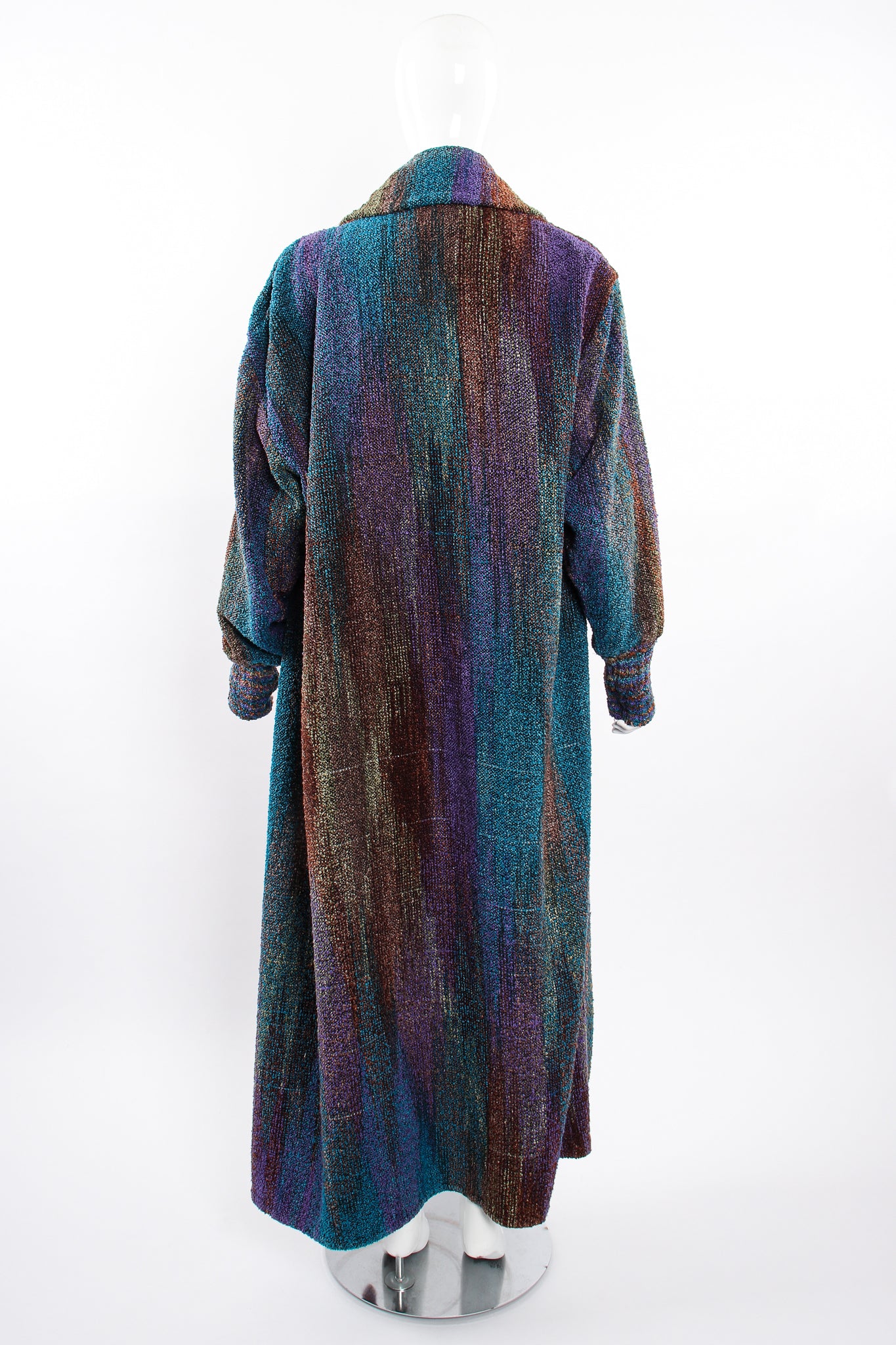 Ombré Watercolor Silk Chenille Duster - Image 6