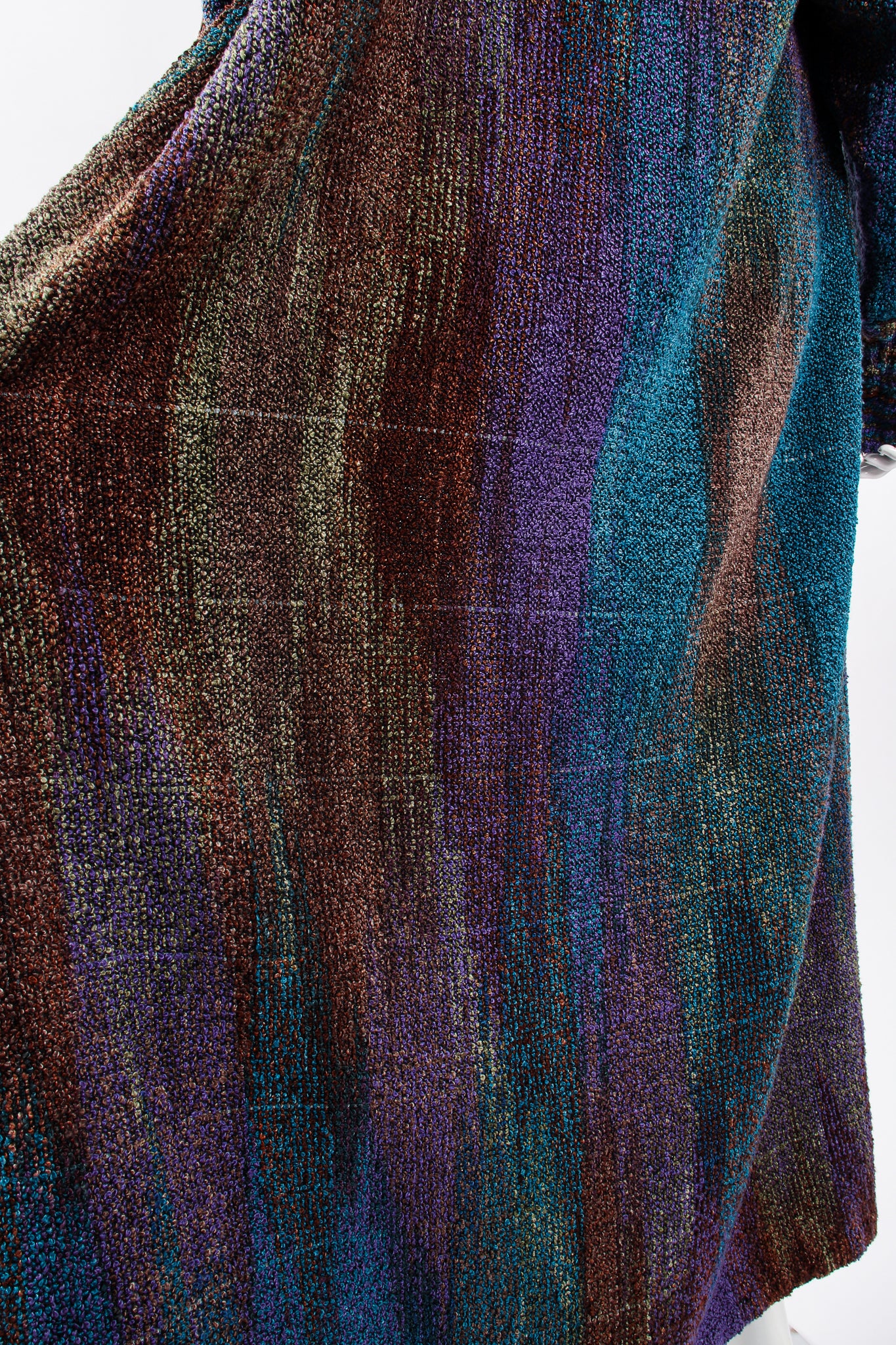 Ombré Watercolor Silk Chenille Duster - Image 7