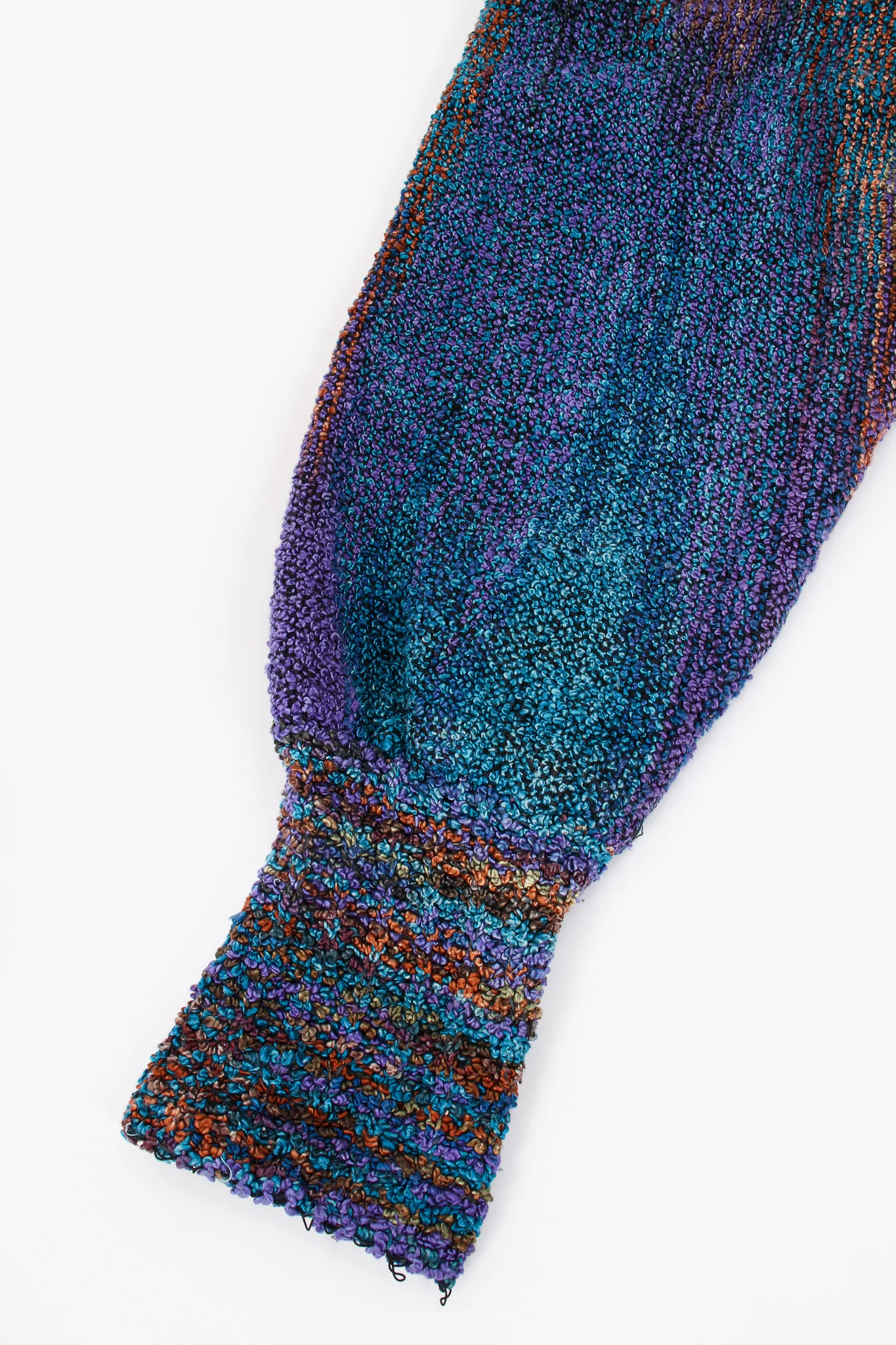 Ombré Watercolor Silk Chenille Duster - Image 8