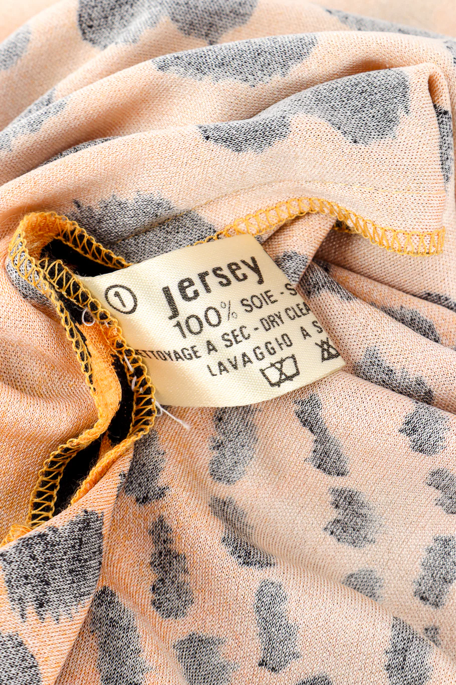 One Shoulder Cheetah Print Dress & Sash - Image 12