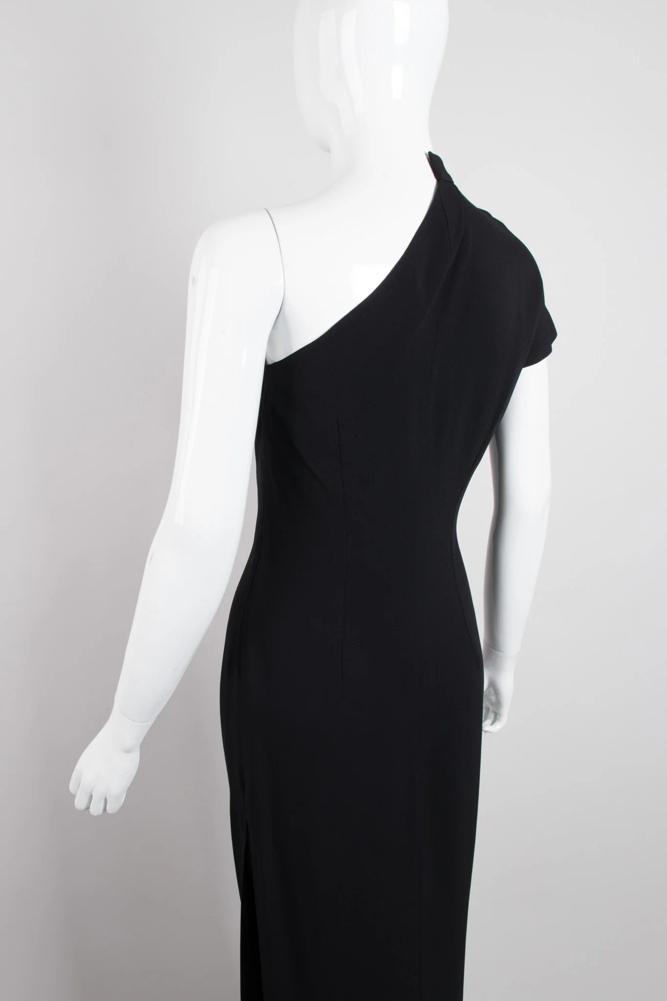 One-Shoulder Cheongsam Sheath Dress - Image 9