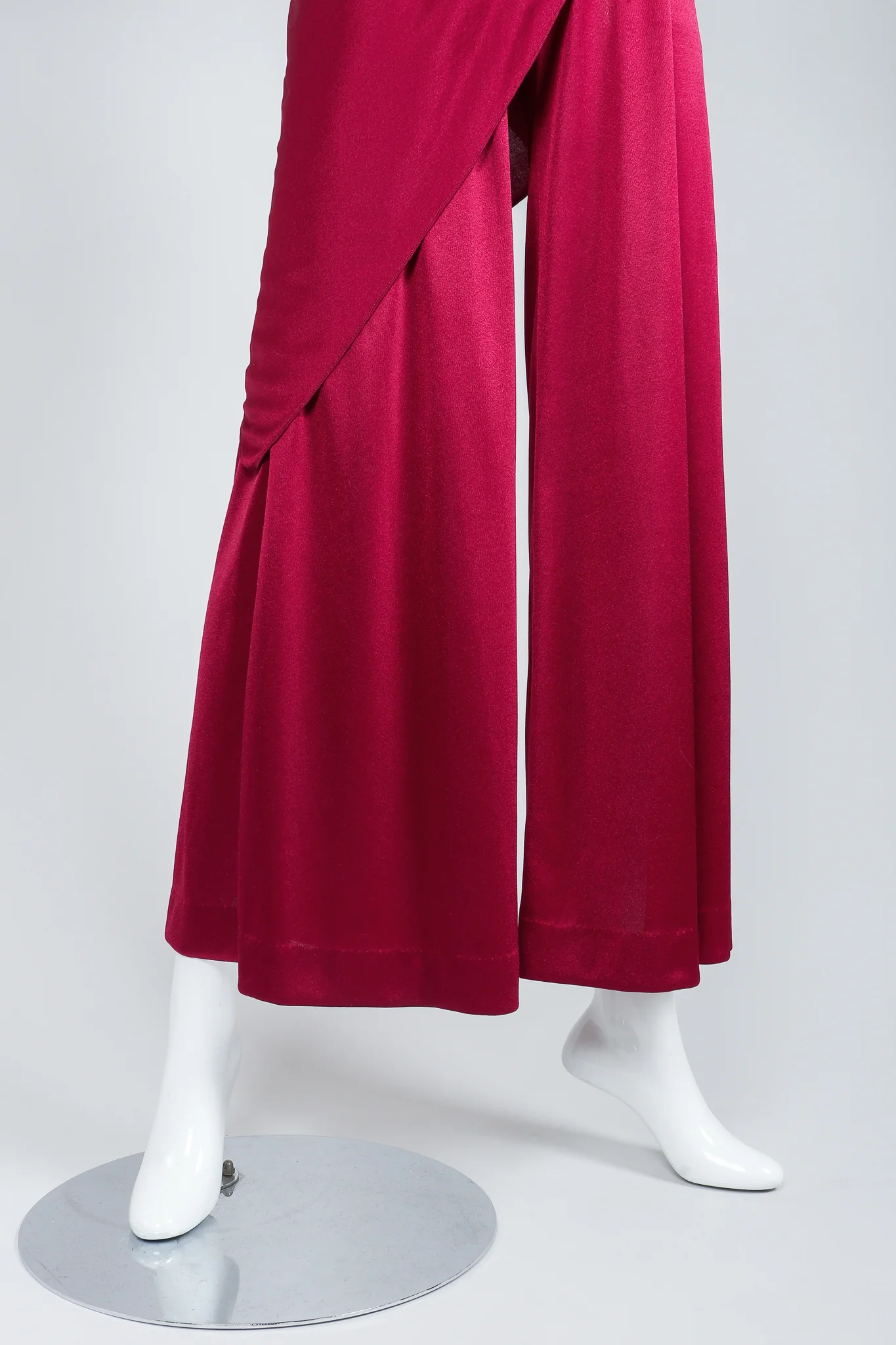 One-Shoulder Draped Jumpsuit - Image 2