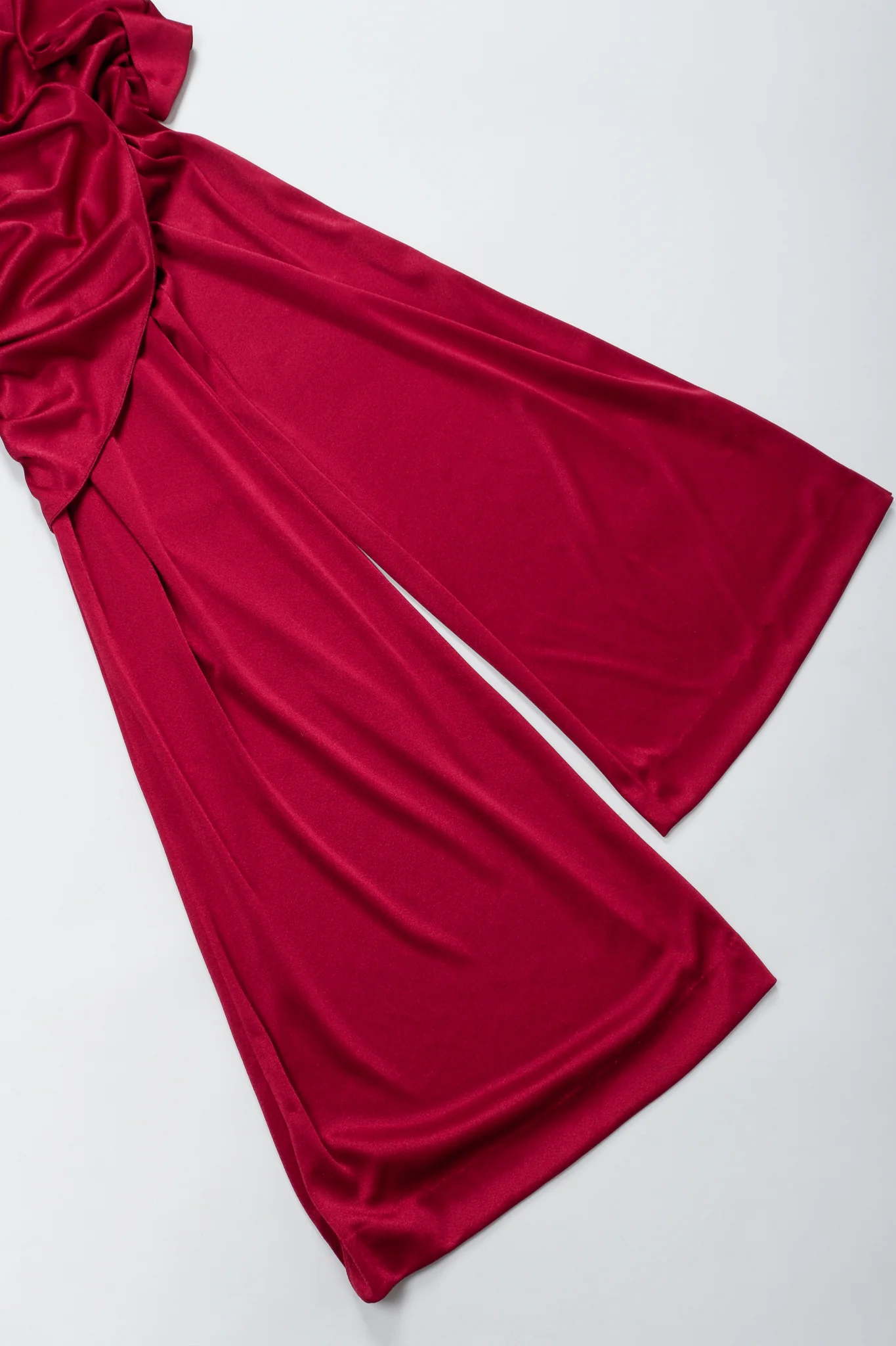 One-Shoulder Draped Jumpsuit - Image 8