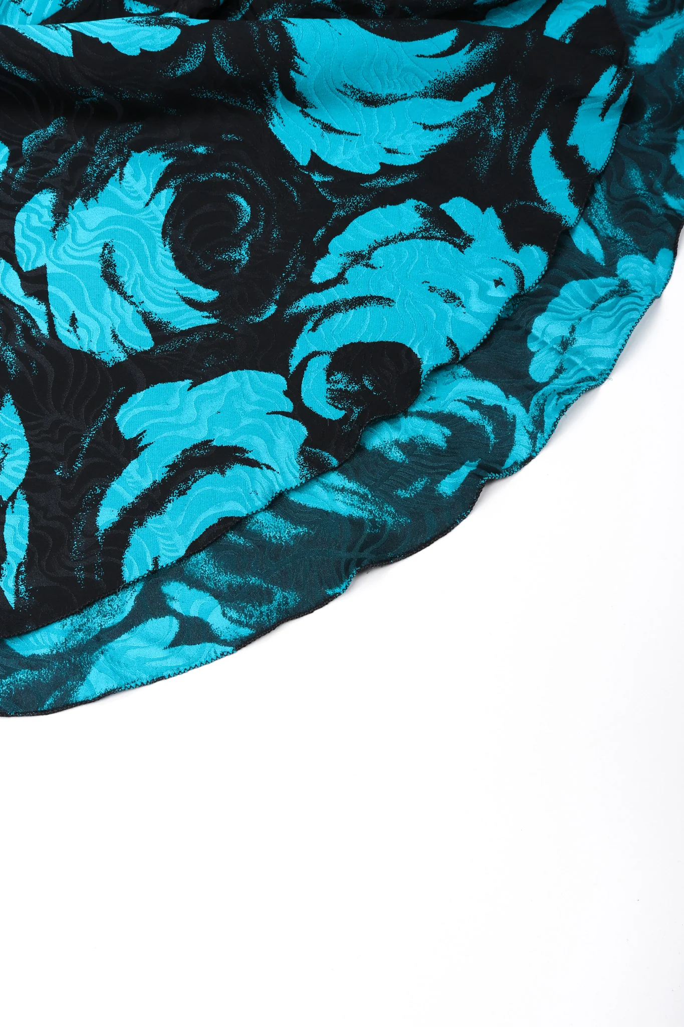 One-Shoulder Floral Flounce Dress - Image 12