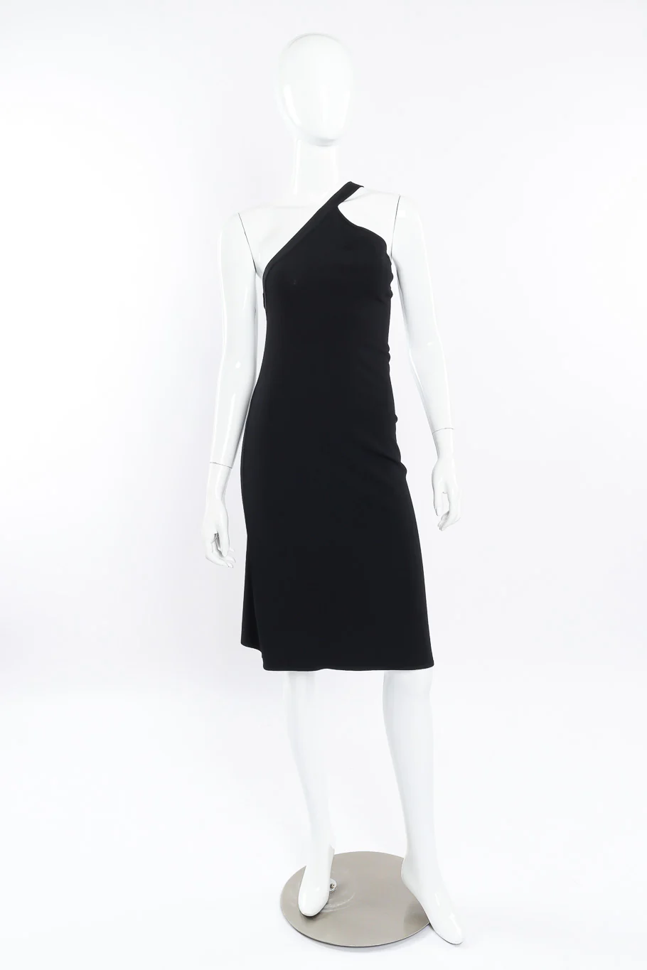 One-Shoulder Jersey Knit Dress
