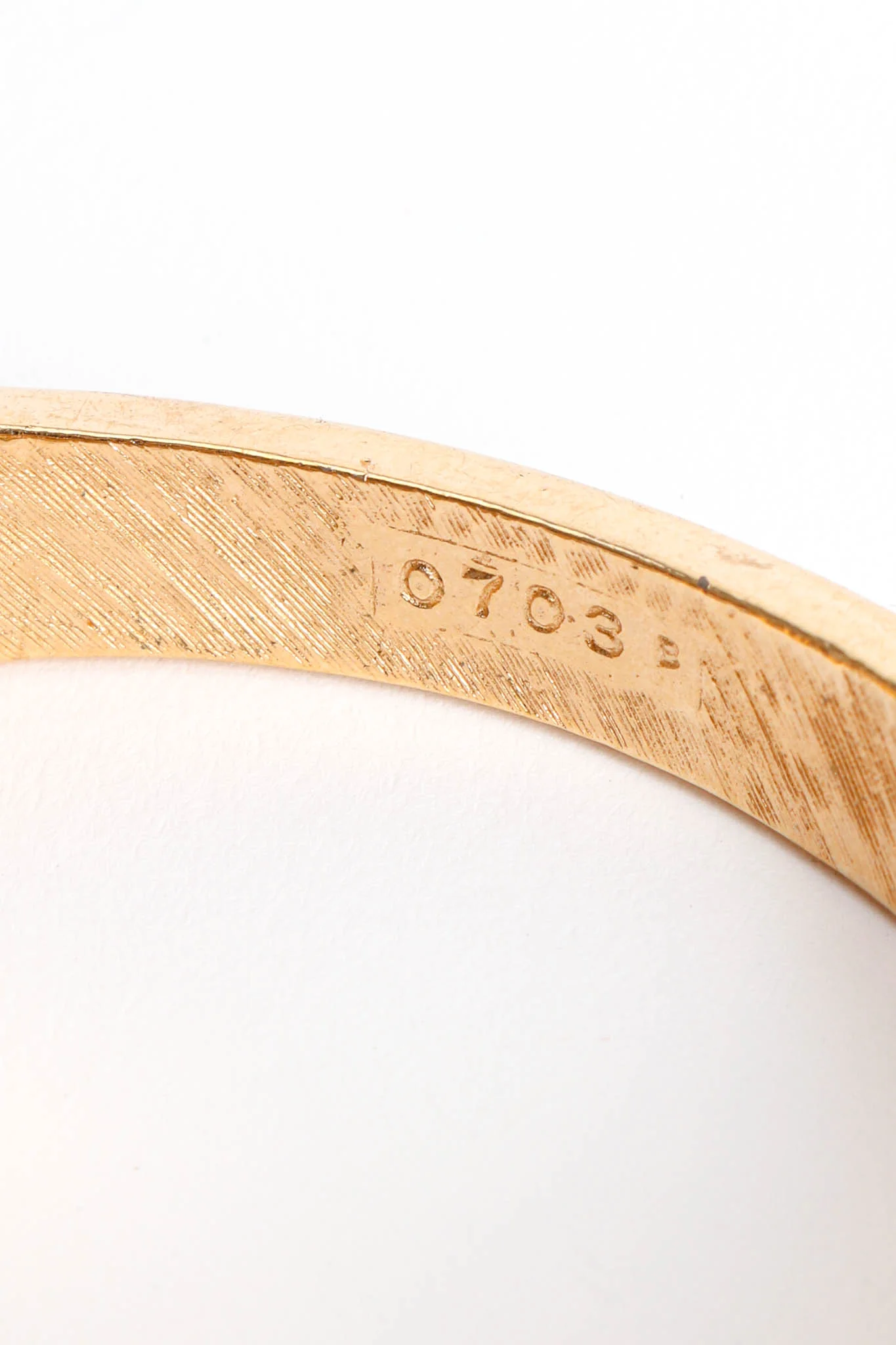 Enamel Stripe Bangle Bracelet - Image 8