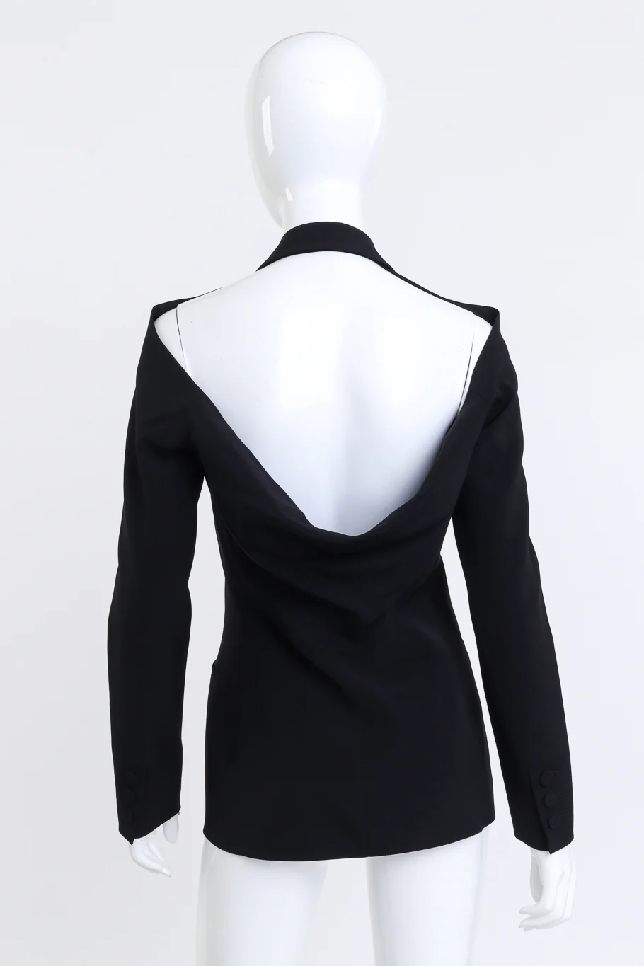 Open Back Blazer Jacket - Image 3