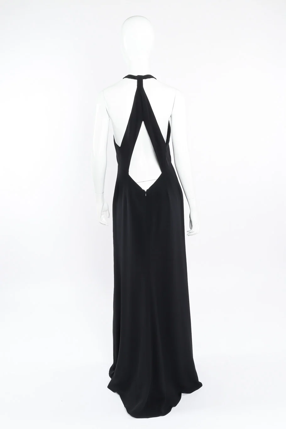 Open Back Halter Gown - Image 4