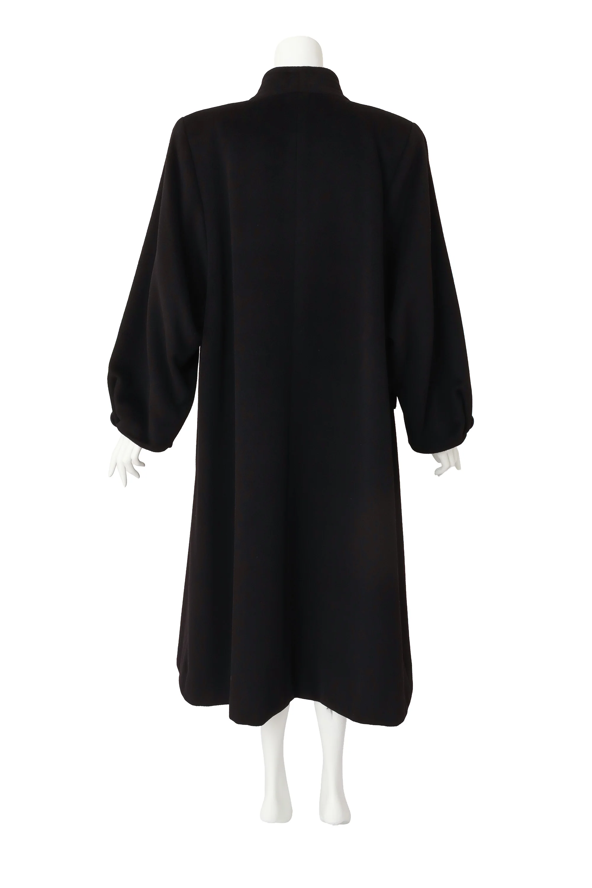 Open Front Wool Coat - Image 4