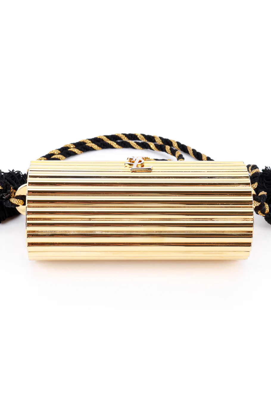 "Opium" Gold Tassel Minaudière - Image 4