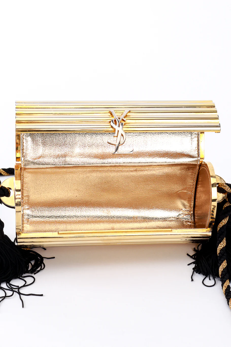 "Opium" Gold Tassel Minaudière - Image 7