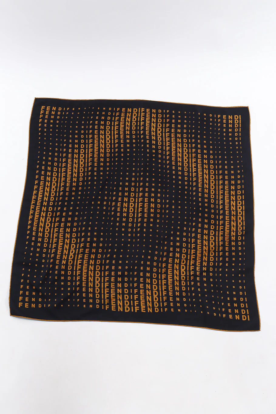 Optical Logo Diamond Scarf - Image 3