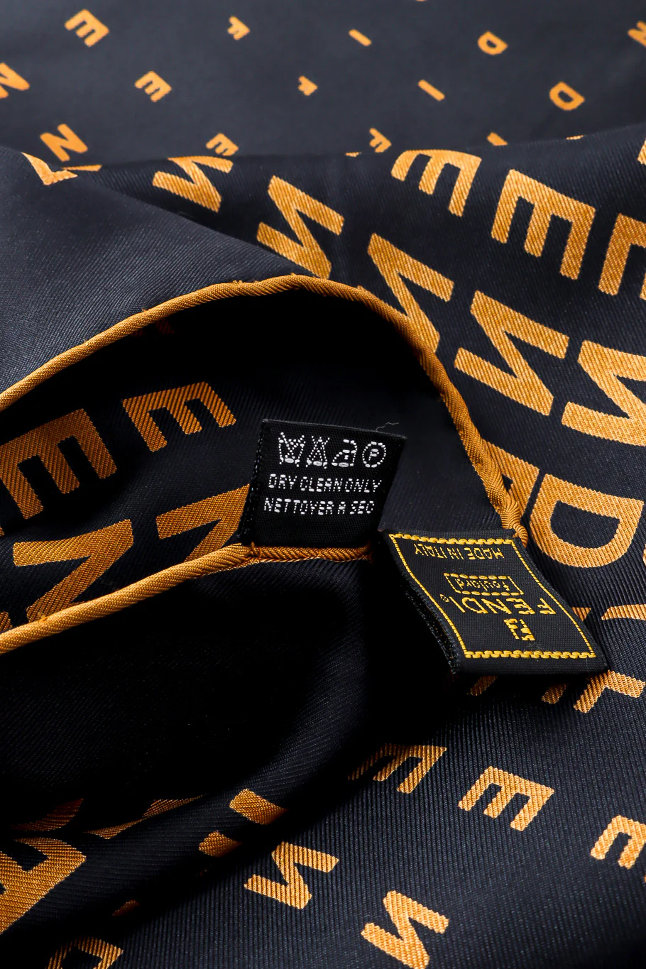 Optical Logo Diamond Scarf - Image 7