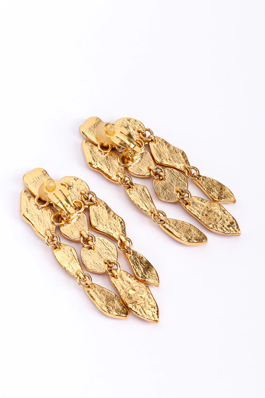 Organic Stone Chandelier Earrings - Image 5