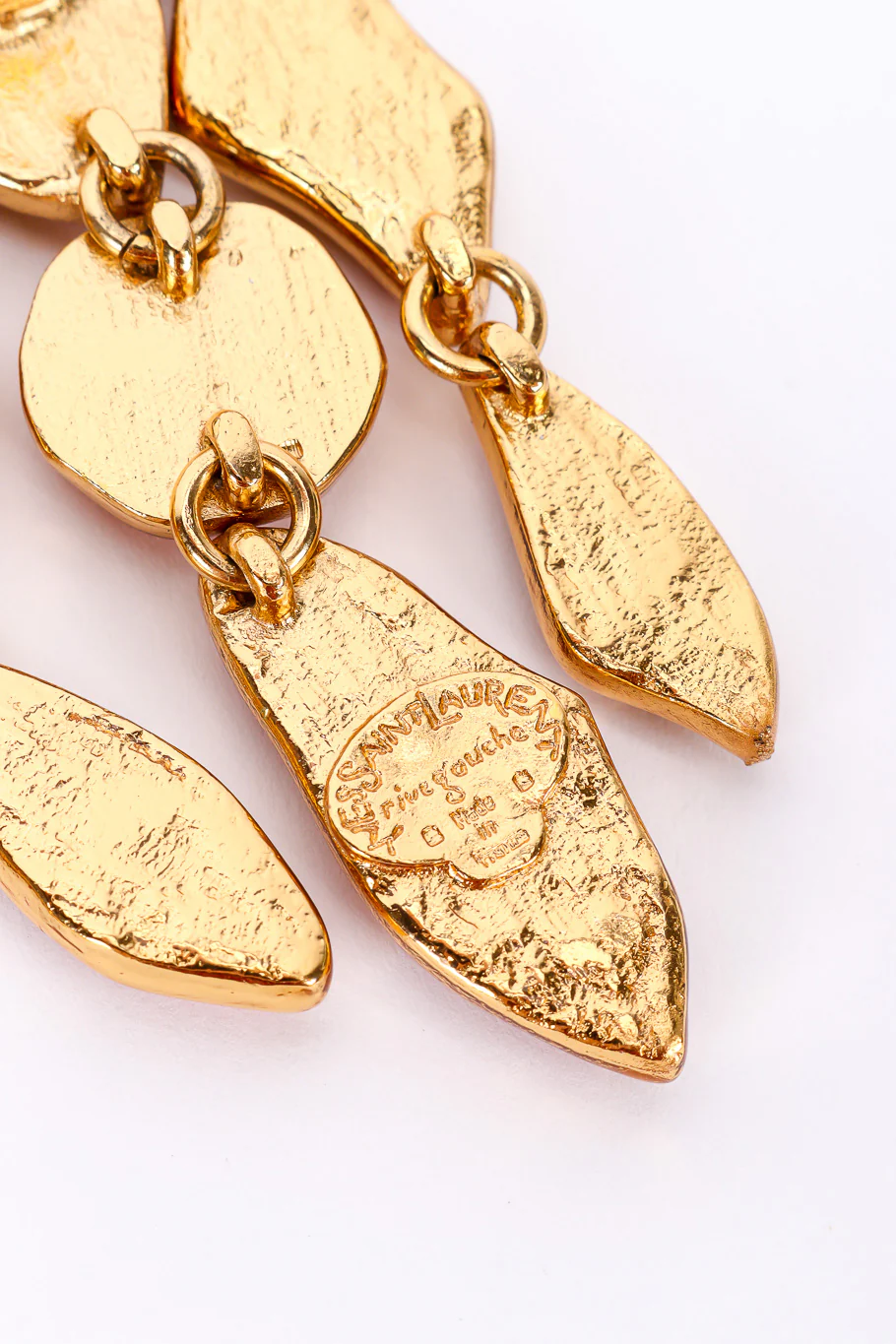 Organic Stone Chandelier Earrings - Image 7