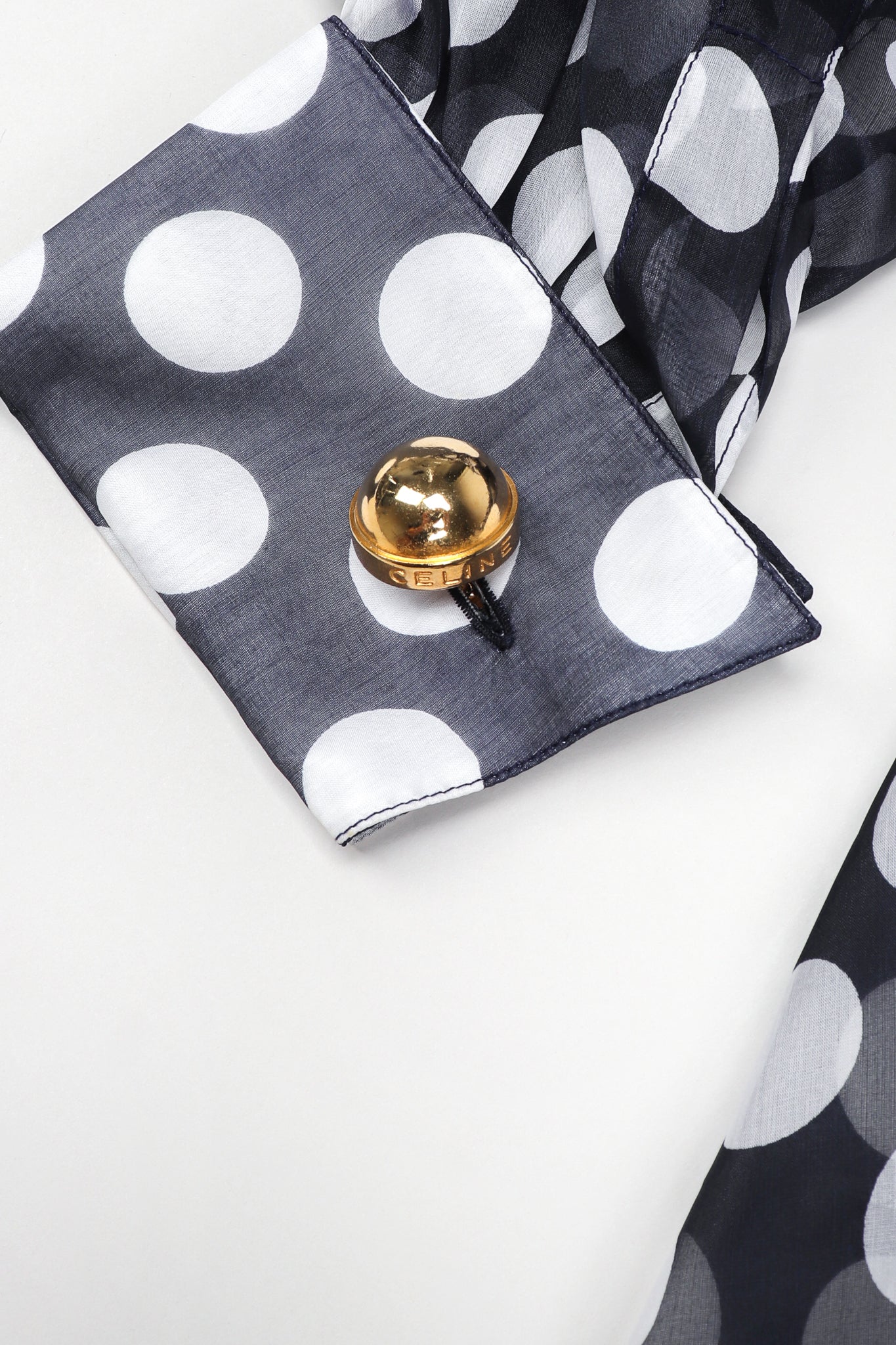 Organza Polka Dot Swing Shirt - Image 8
