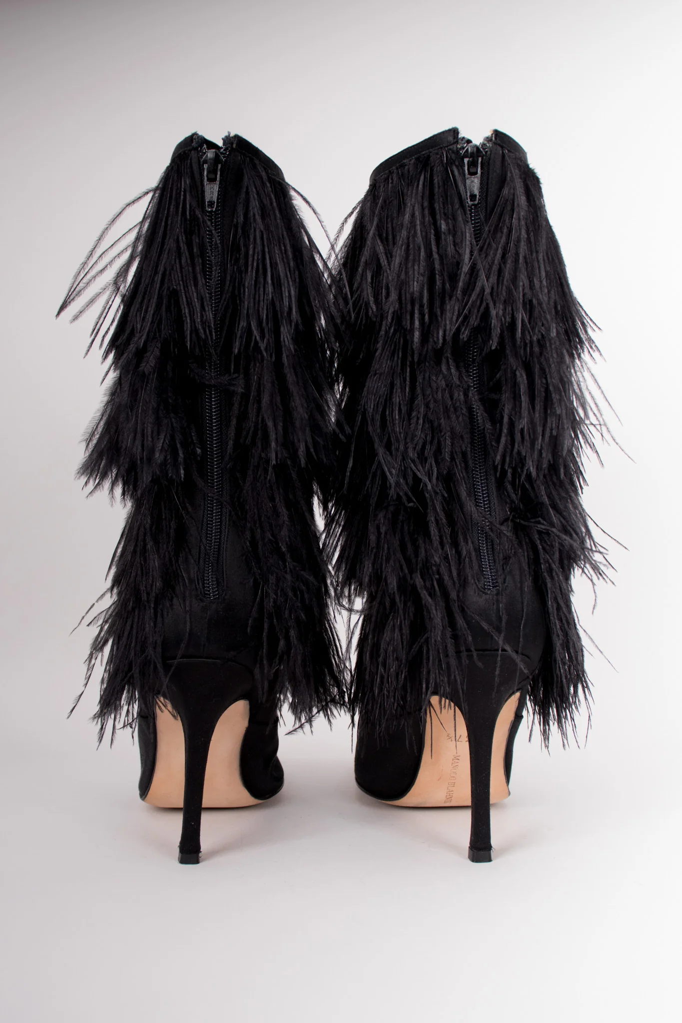 Ostrich Feather Boots - Image 5