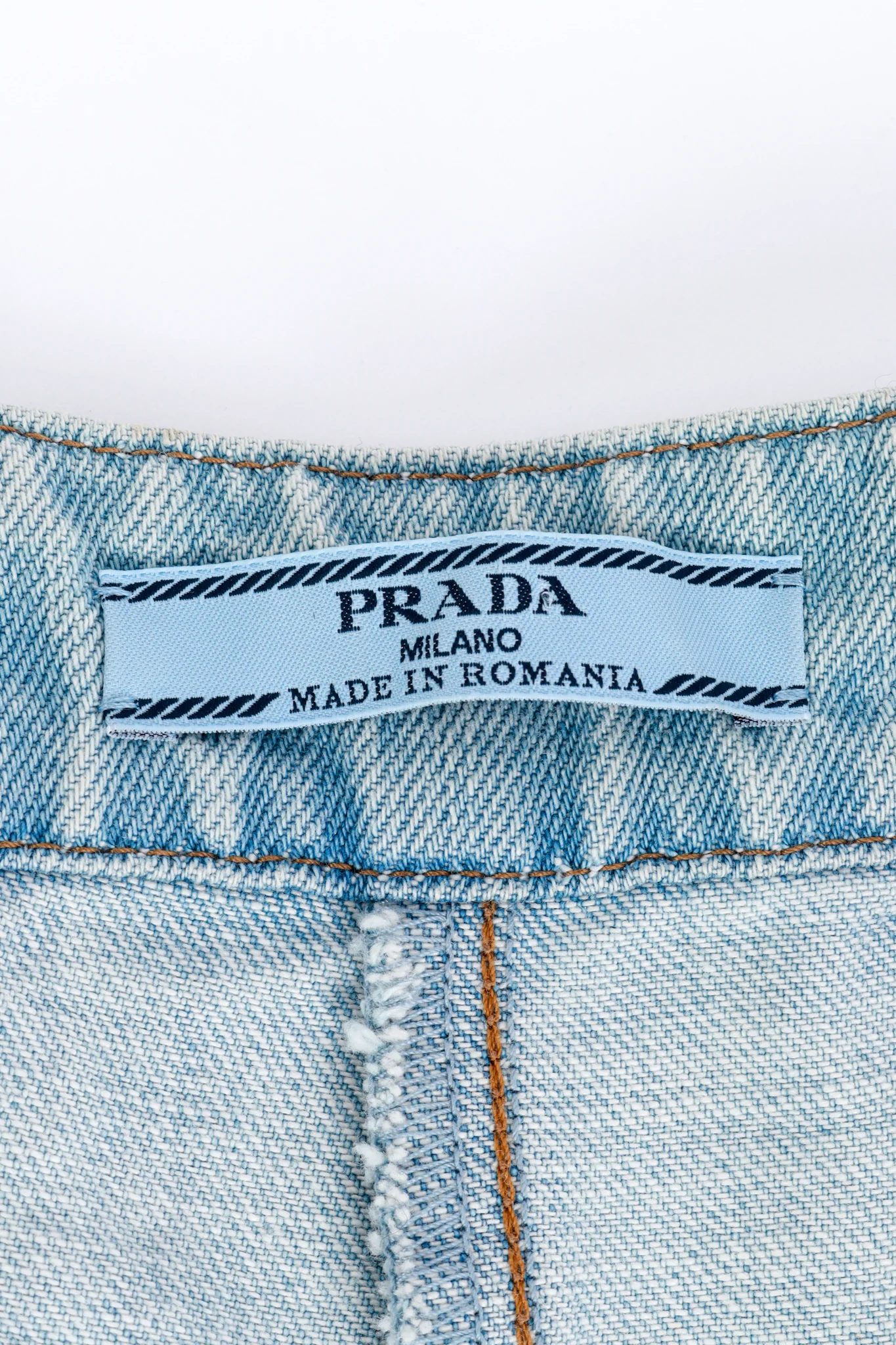 Ostrich Feather Denim Pant - Image 6