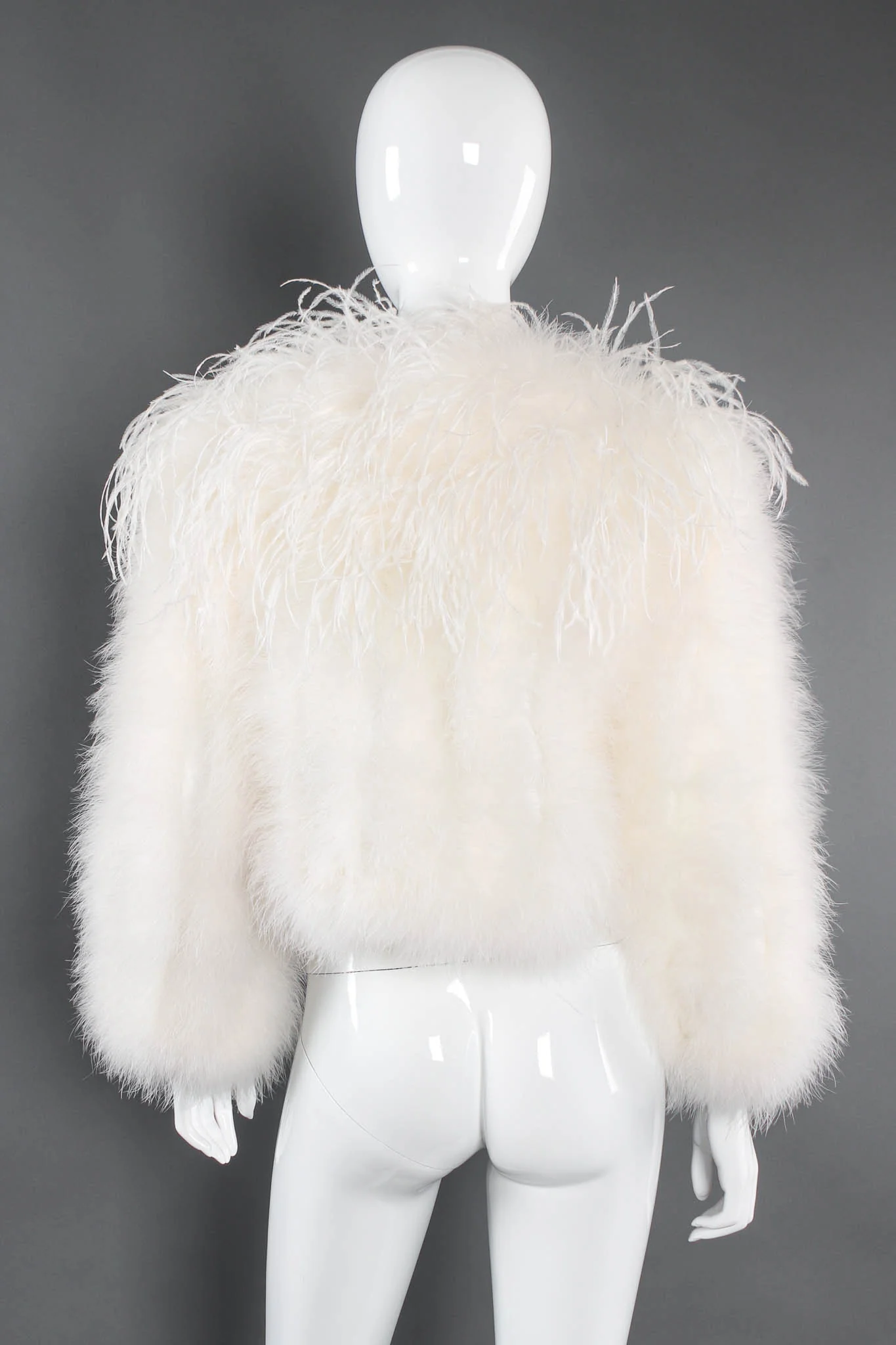Ostrich Feather Jacket - Image 3