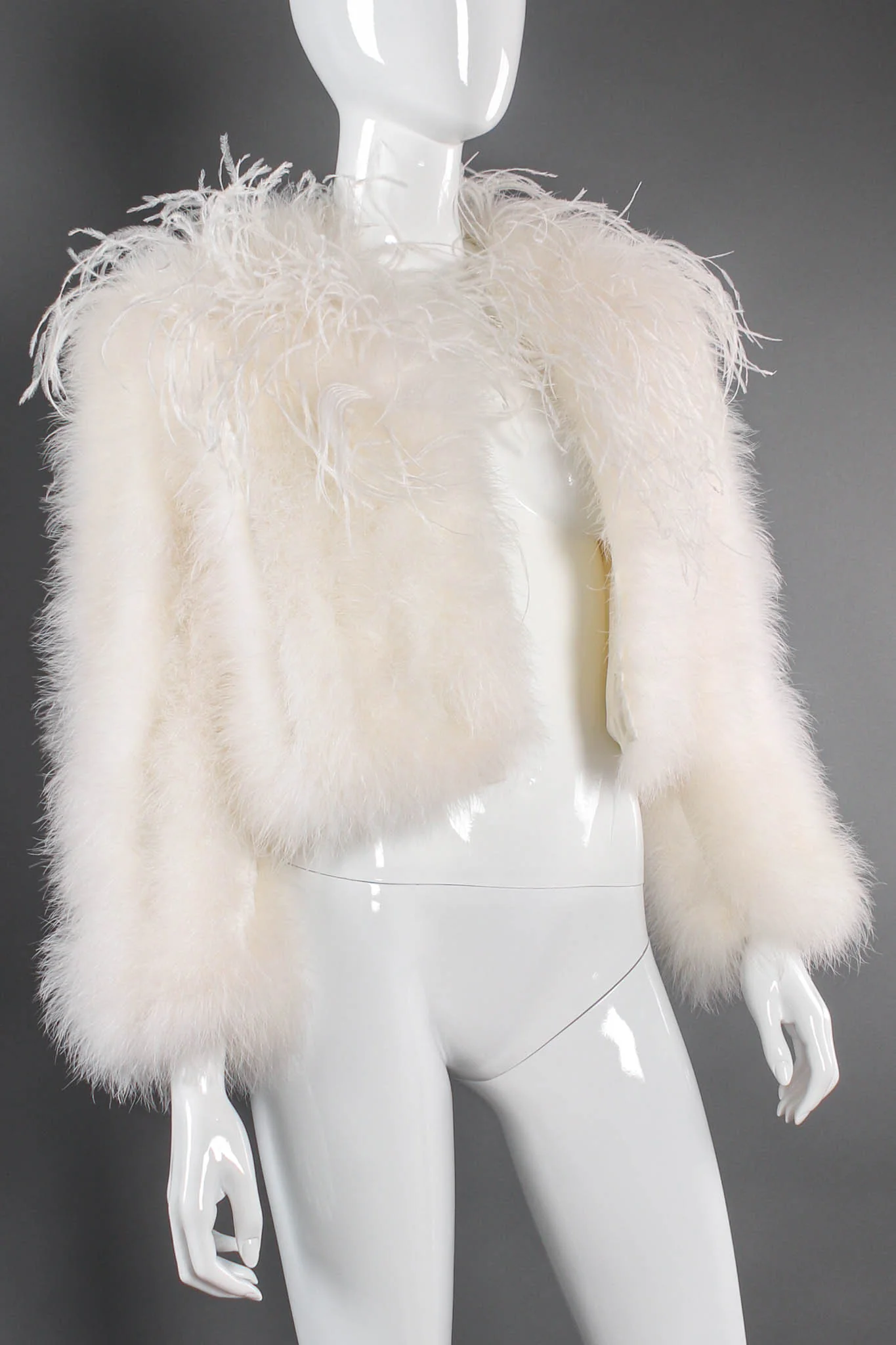Ostrich Feather Jacket - Image 5