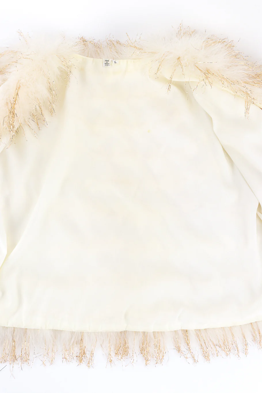 Ostrich Feather Tinsel Vest - Image 6