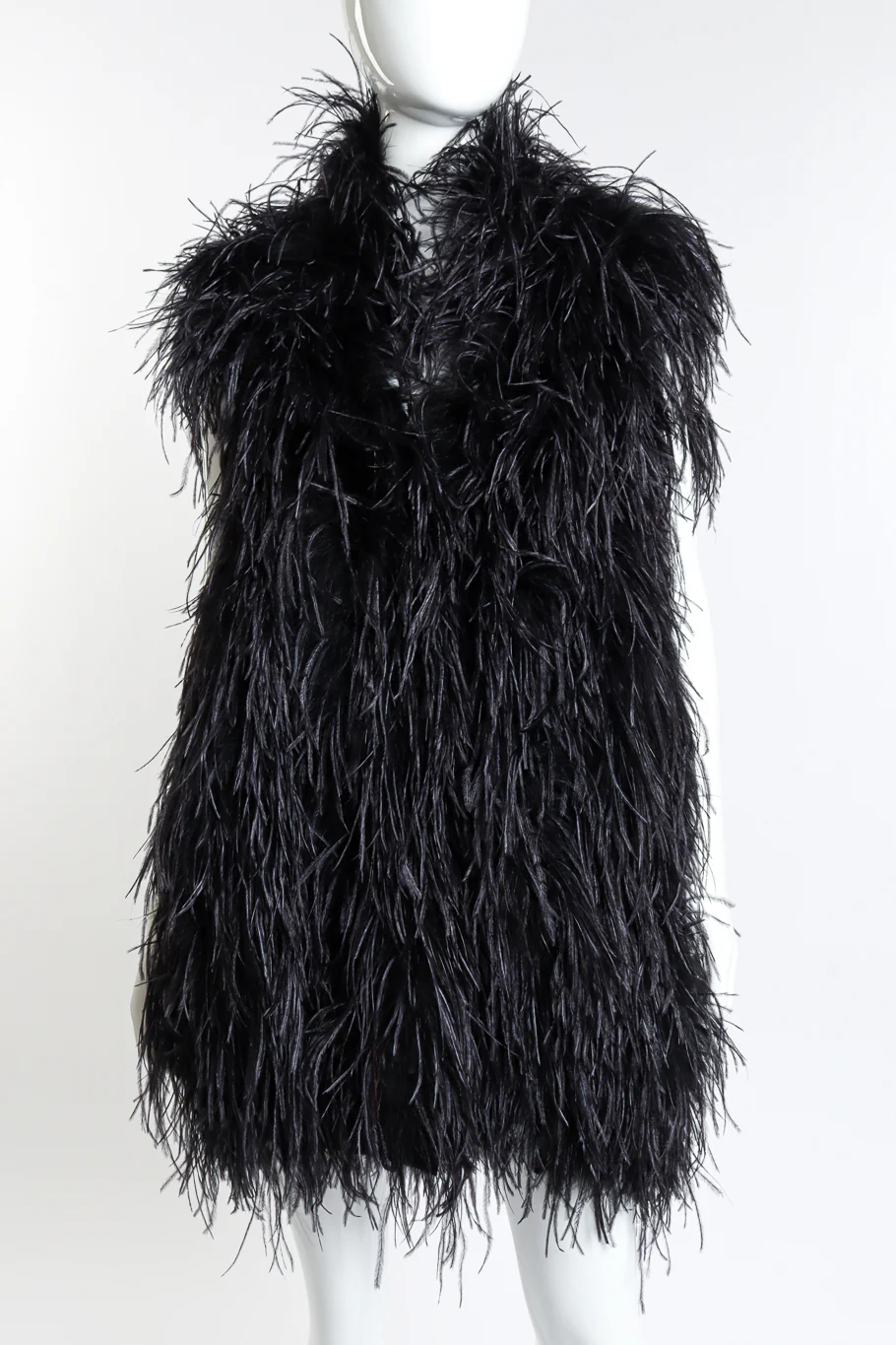 Ostrich Feather Vest - Image 4