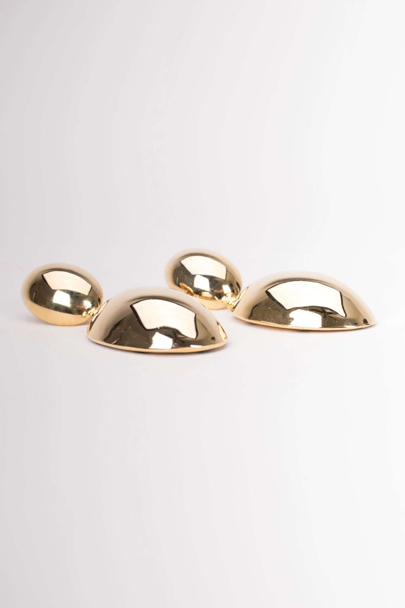 Oval Drop Earrings - Image 3